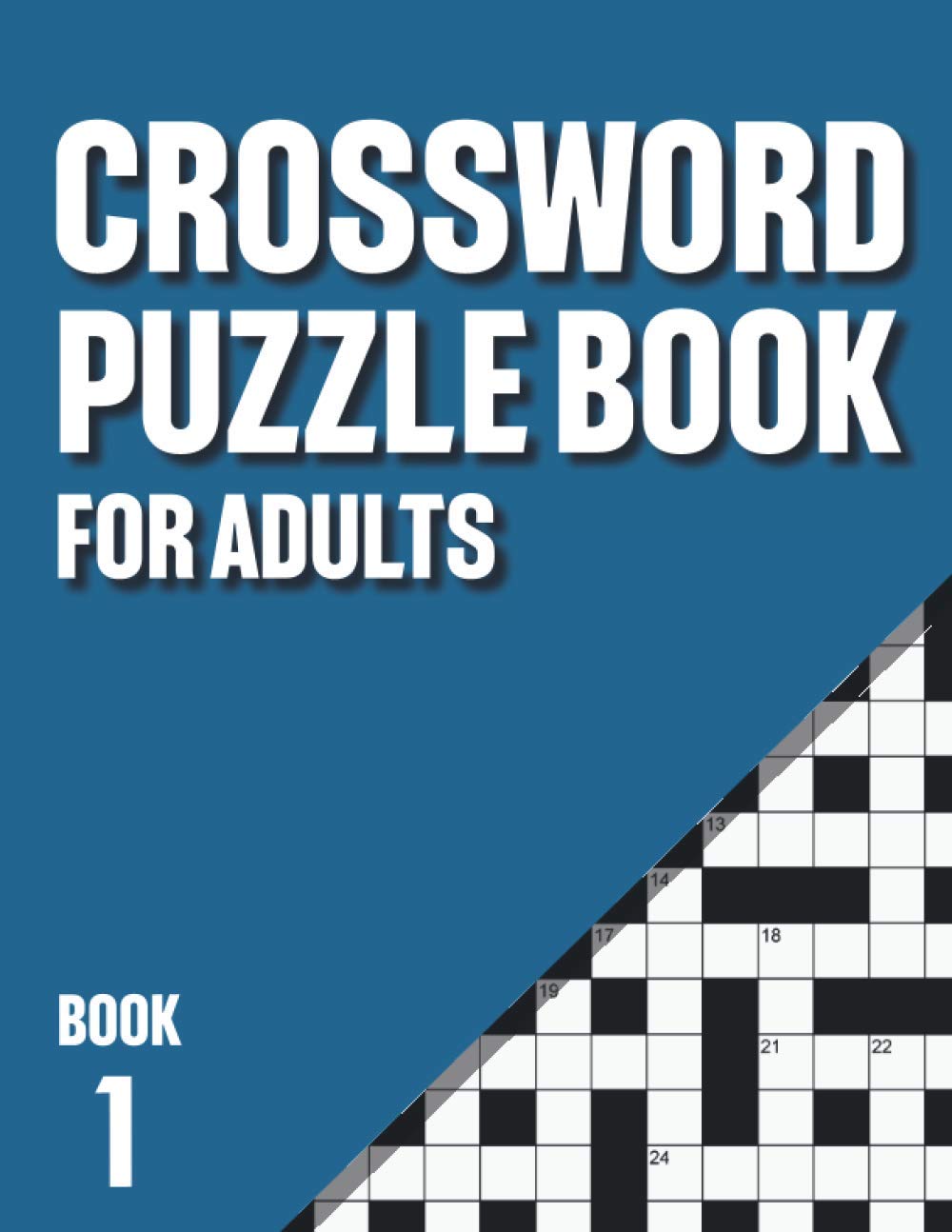 Crossword Puzzle Book for Adults Crossword Book with 200 Puzzles for
