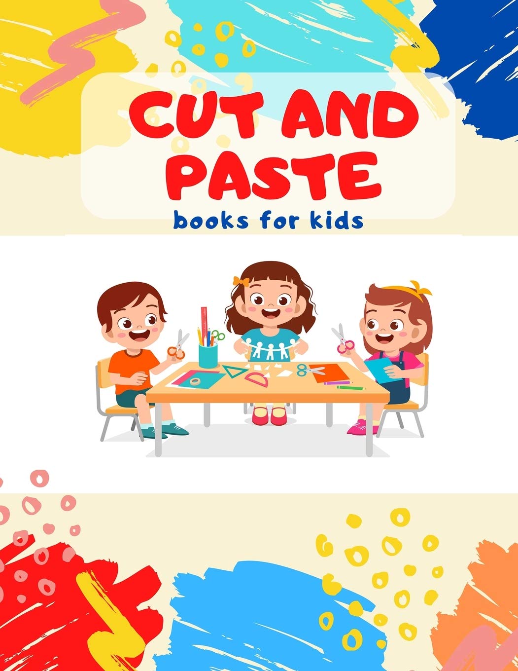 Cut and Paste books for kids Awesome scissor cutting , gluing