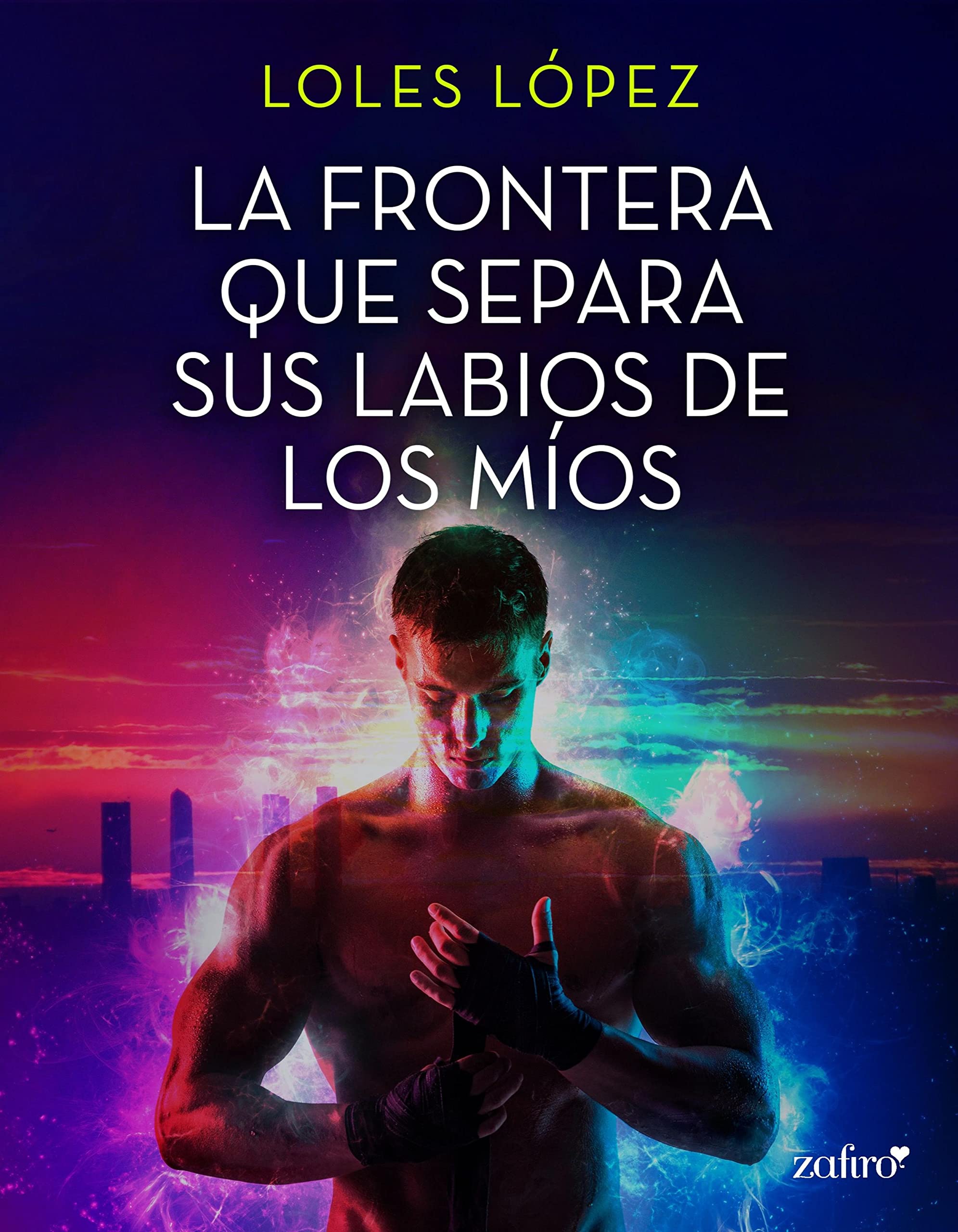 La frontera que separa sus labios de los míos: No debían traspasar esa línea autoimpuesta por los dos, pero el amor es como el fuego más abrasador: cuando ... detenerlo. (Contemporánea)