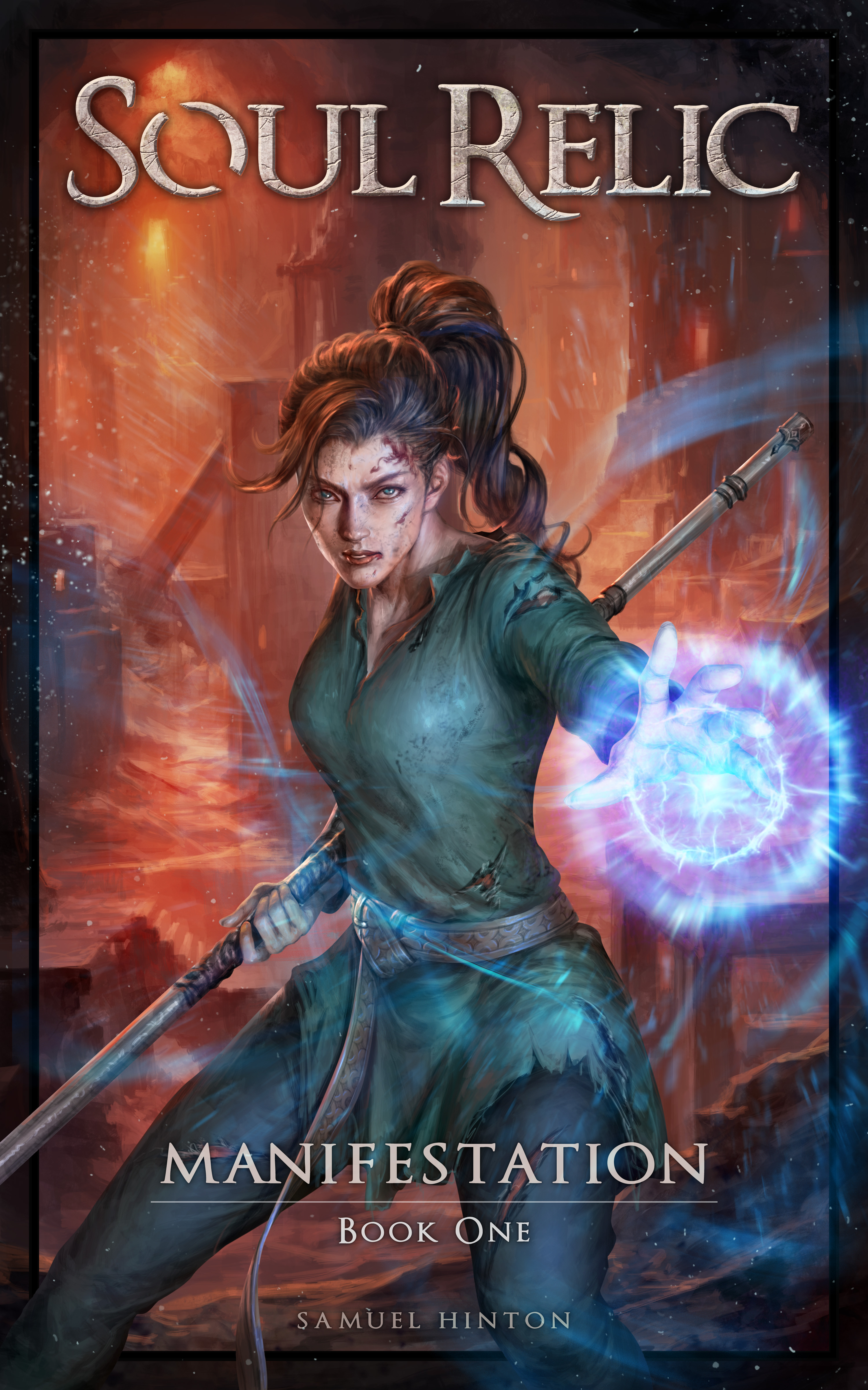 The front cover of Soul Relic by Samuel Hinton.