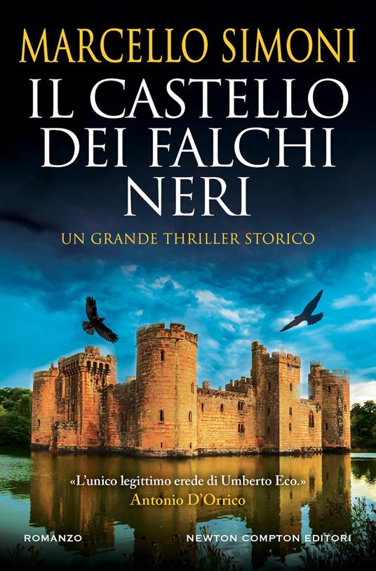 Il castello dei falchi neri book cover