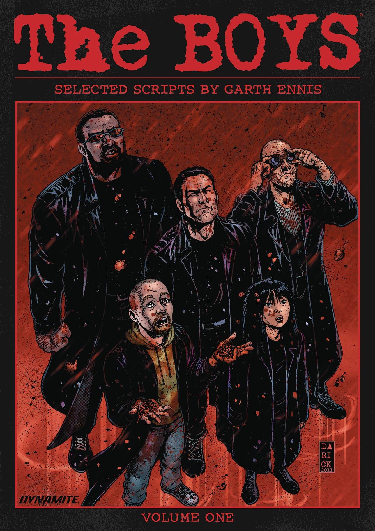 The Boys Script Book Volume One book cover