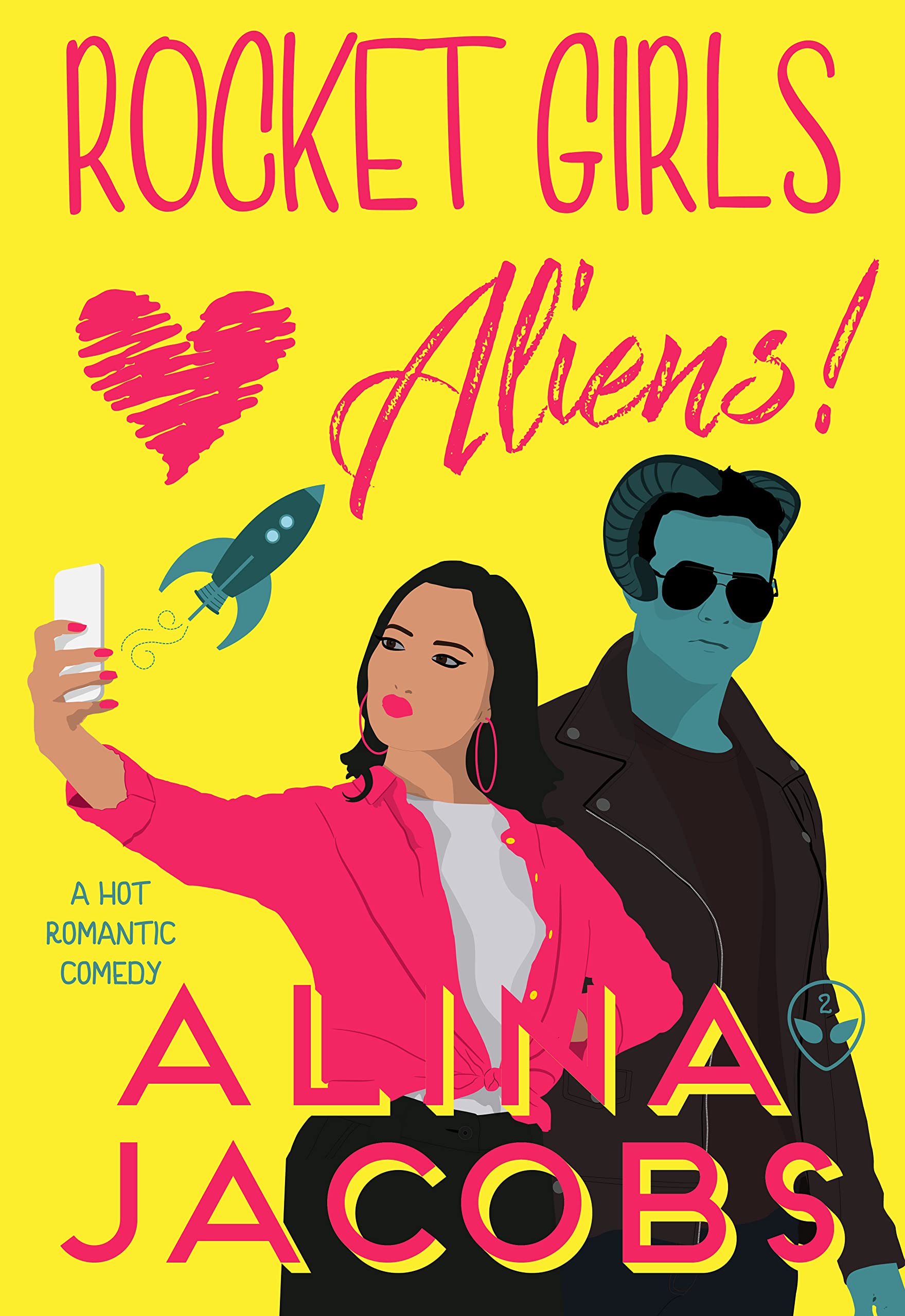 Rocket Girls Love Aliens book cover
