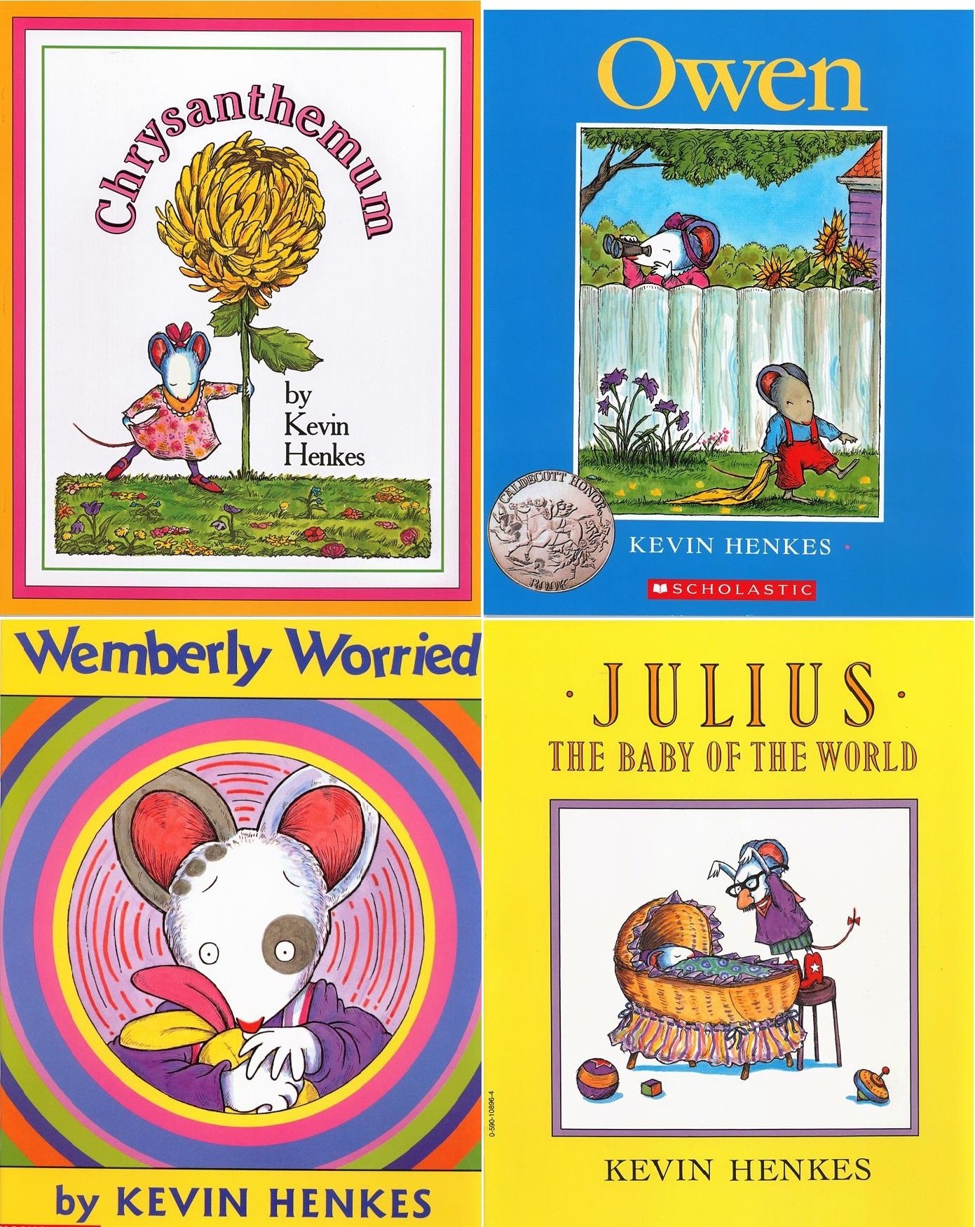 Kevin Henkes Mouse Adventure Pack Julius, the Baby of the World