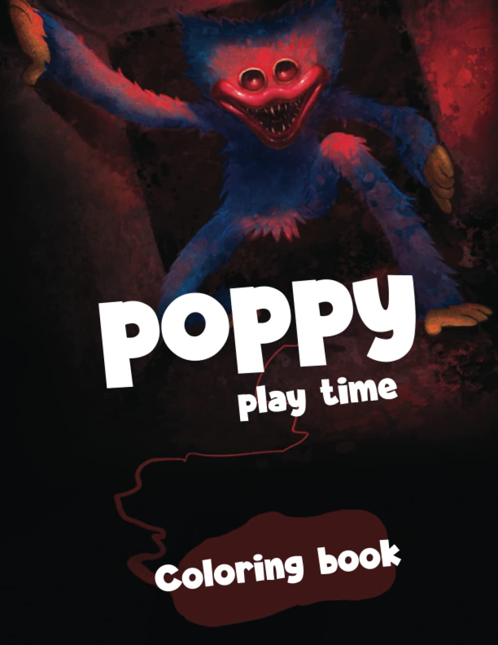 Poppy Playtime: Coloring Book for kids and adults Illustrations for