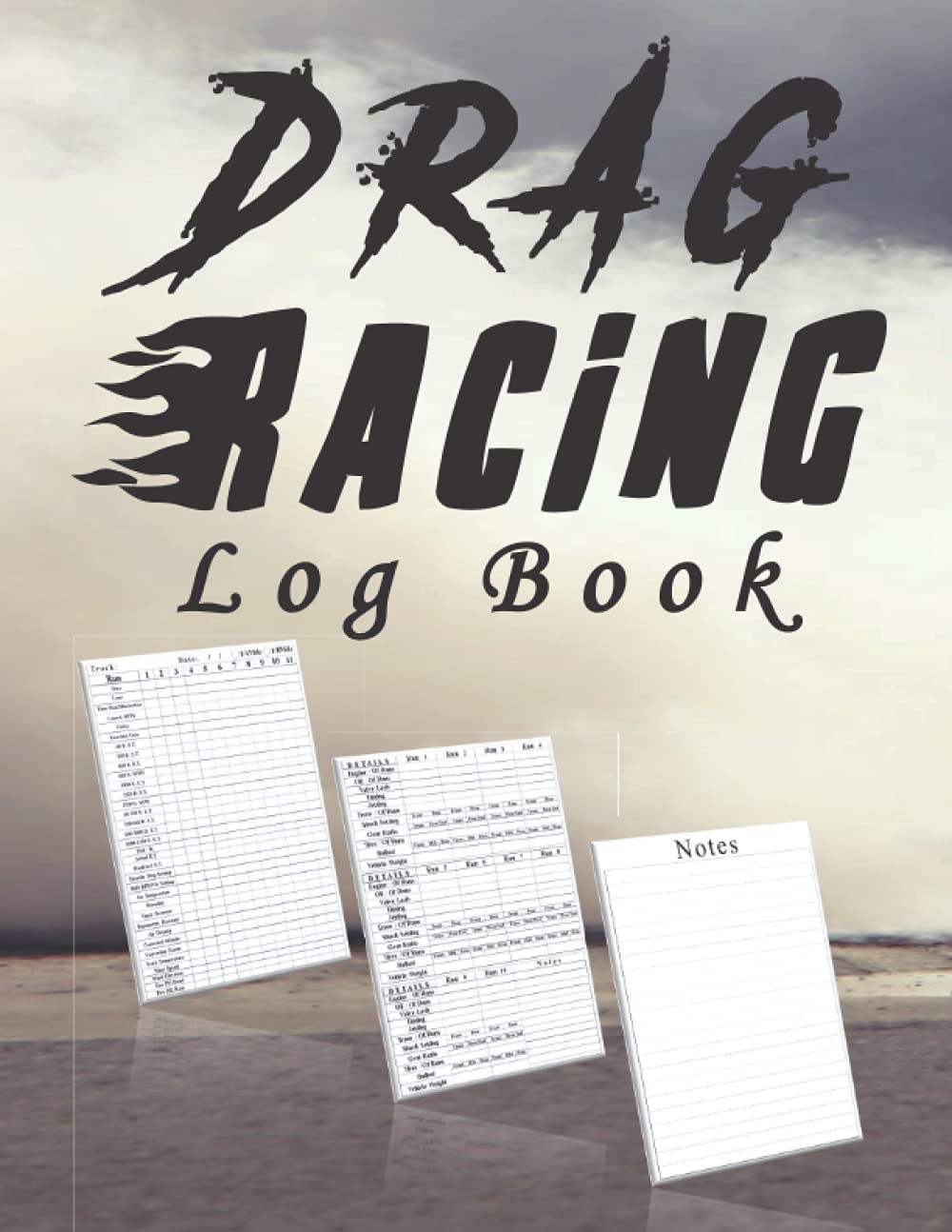 Drag Racing Log Book Race Score Record Book, Drag Racing Information Tracker, Drag Racing