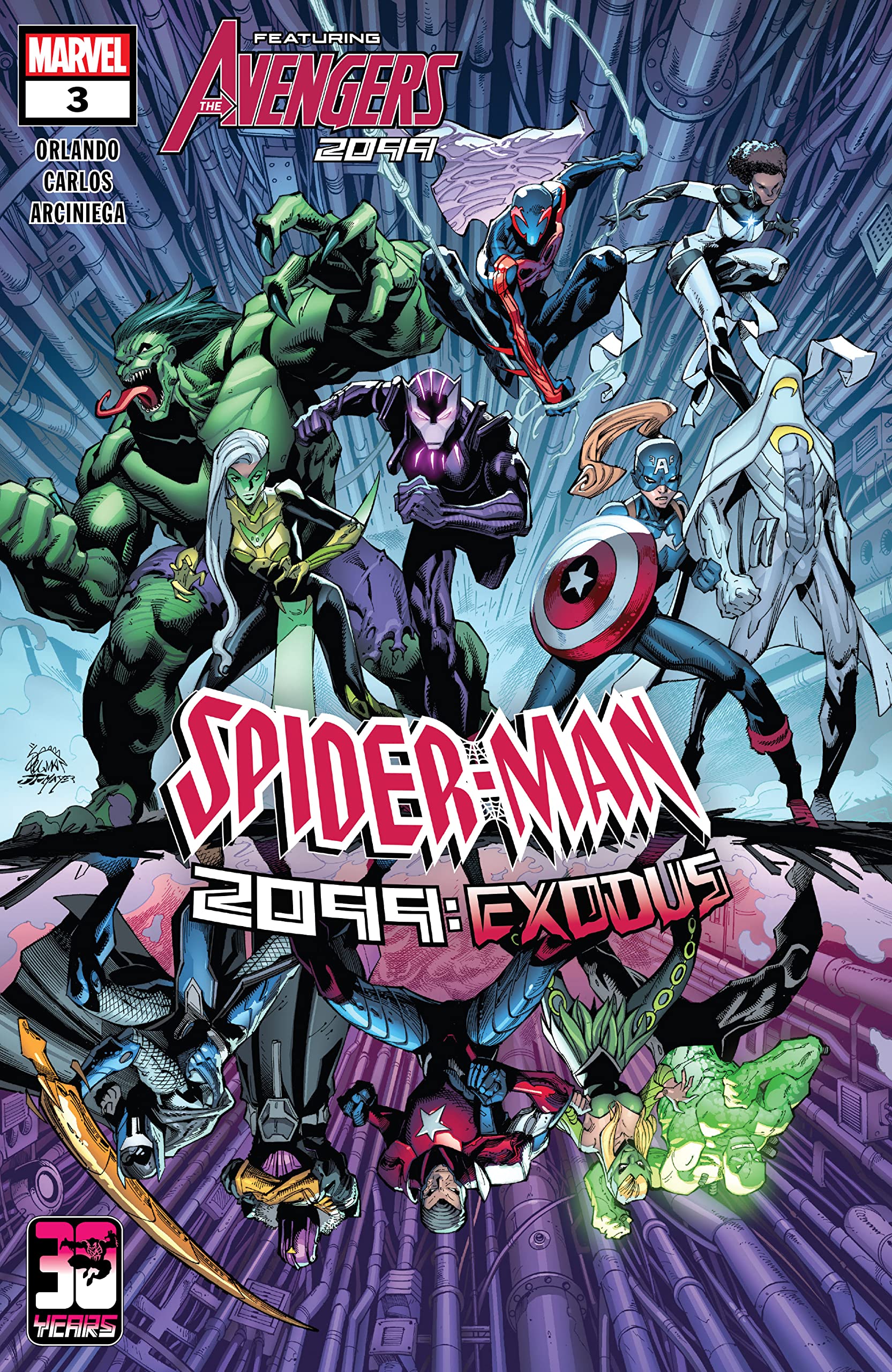 Spider-Man 2099: Exodus book cover 1