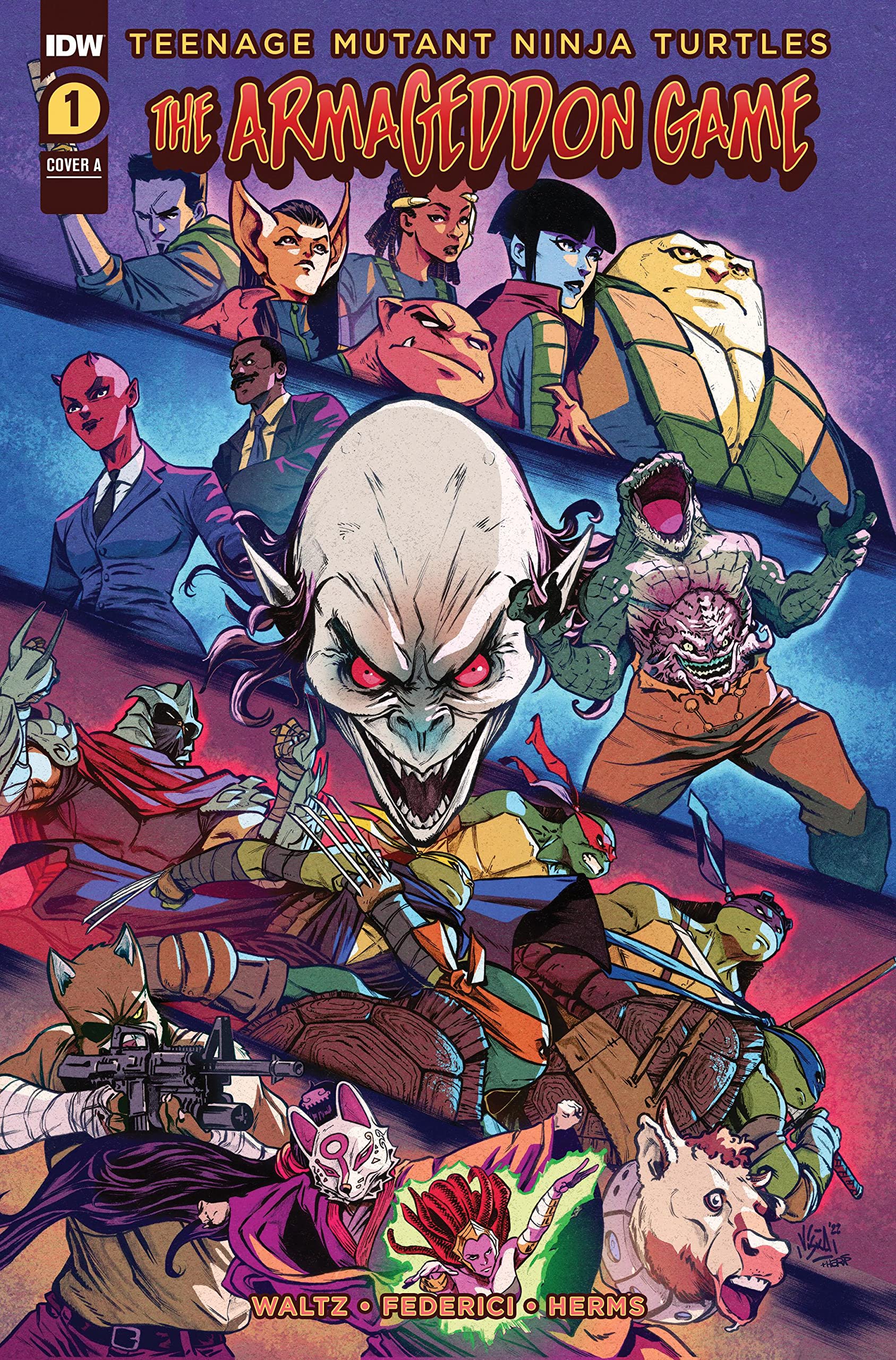 Teenage Mutant Ninja Turtles book cover