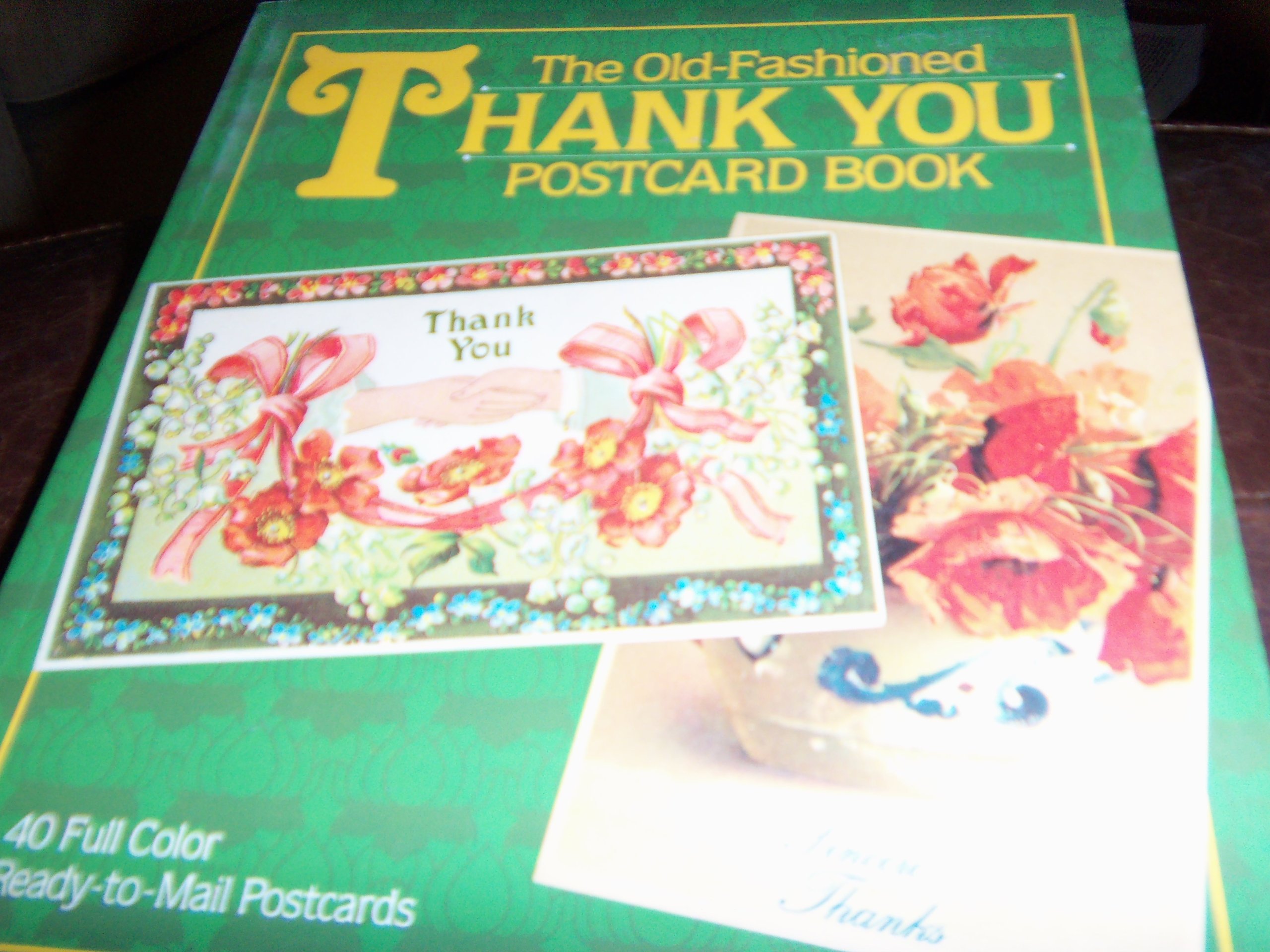 The OldFashioned Thank You Postcard Book by Martin Greif Goodreads