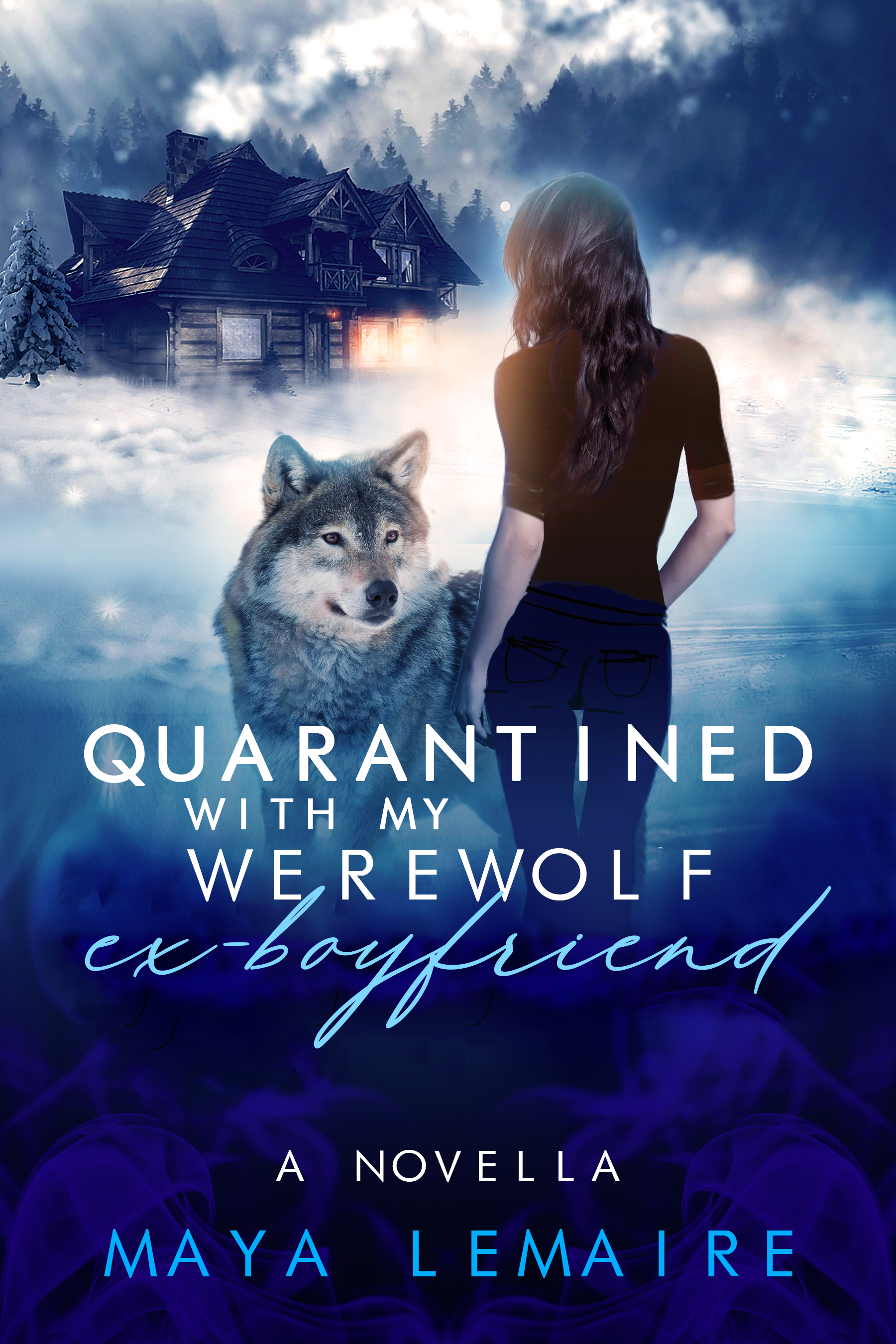 Quarantined With my Werewolf Ex-Boyfriend book cover