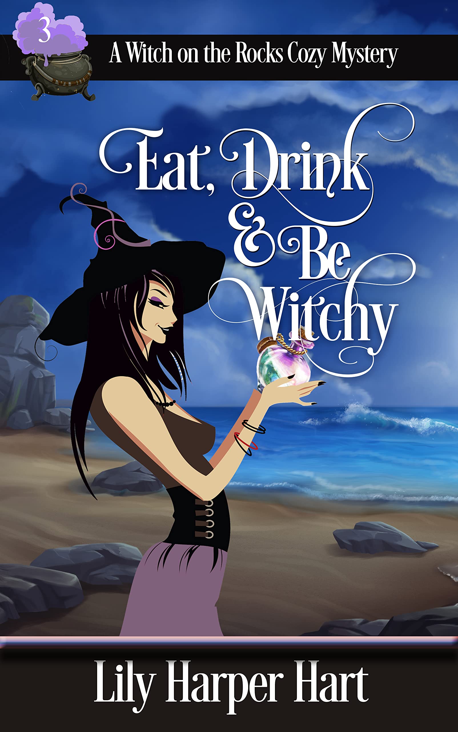 A Witch on the Rocks book cover 3