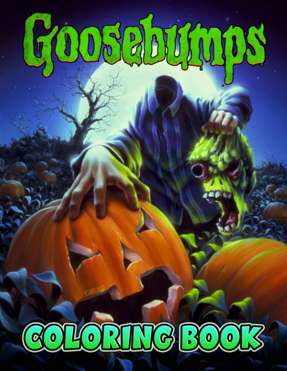 Goosebumps Coloring Book Interesting coloring book suitable for all