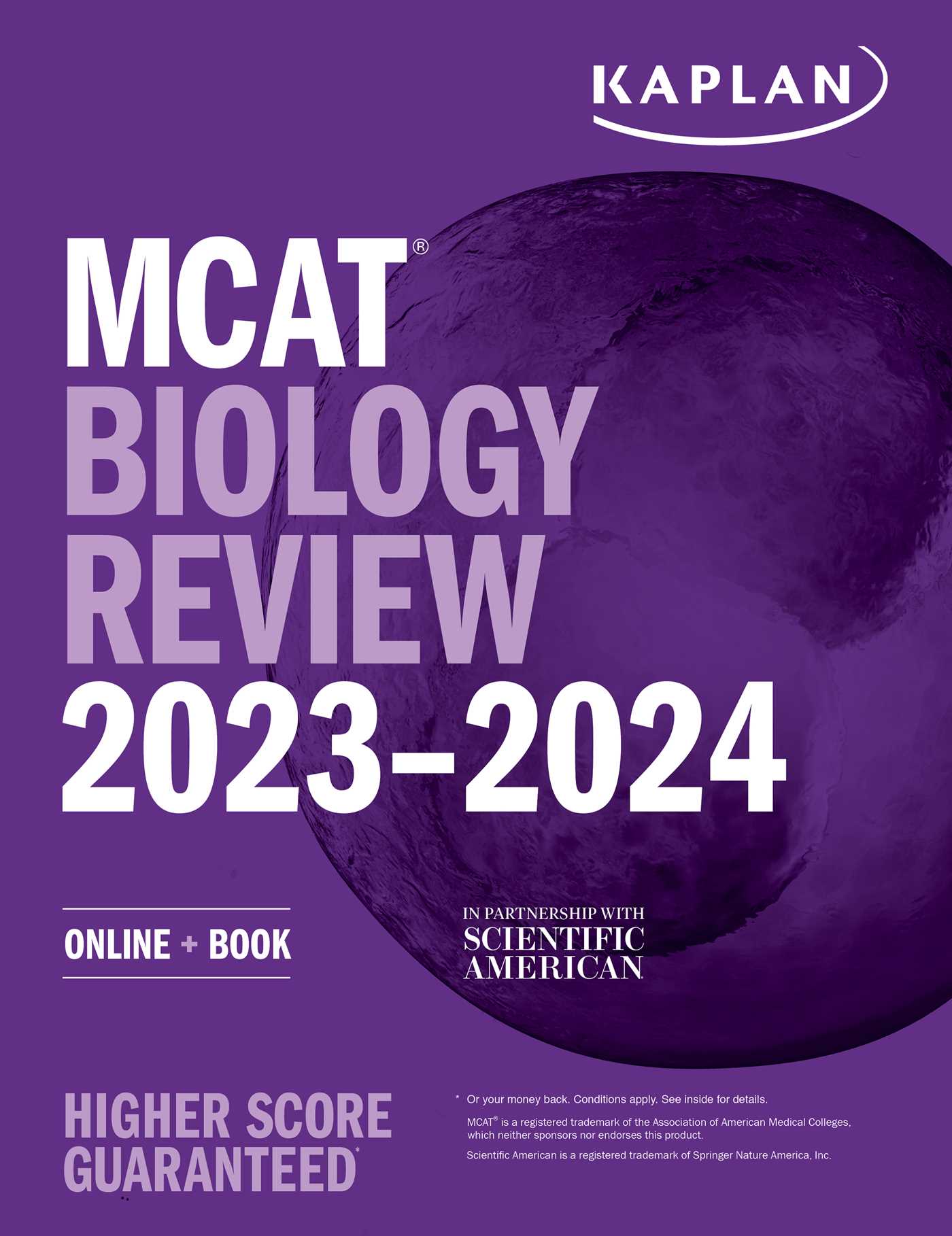 MCAT Biology Review 2023-2024: Online + Book by Kaplan Test Prep