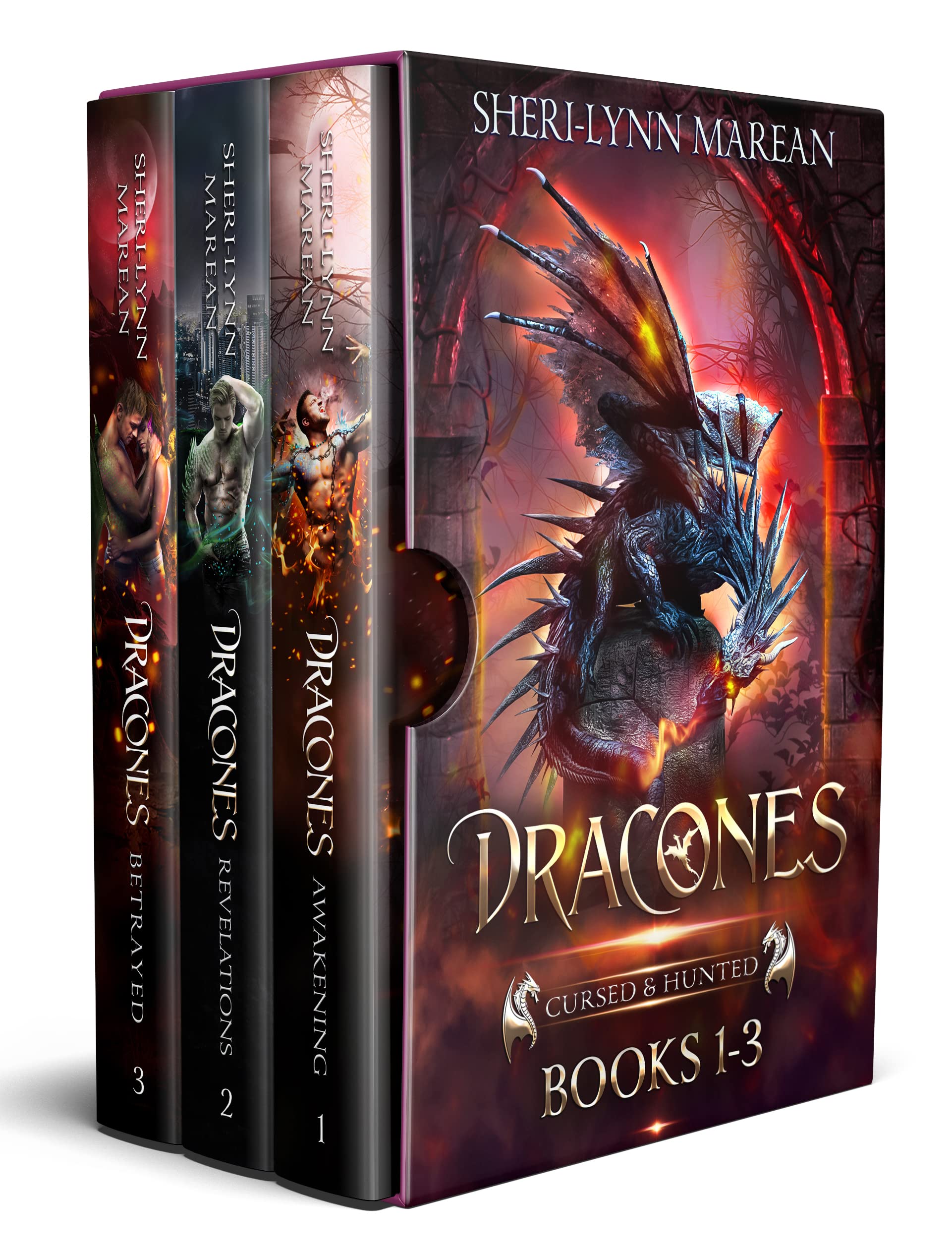 Dracones; Immortal Dragon Shifter Books 13 Cursed & Hunted by SheriLynn Marean Goodreads