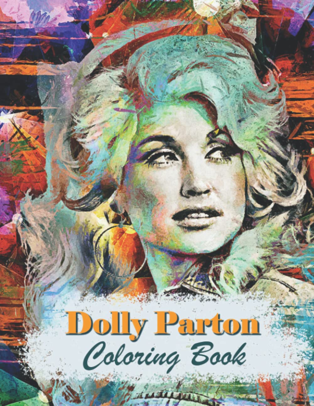 Dolly Coloring Book Art Stunning Parton Exclusive Books For Adult And