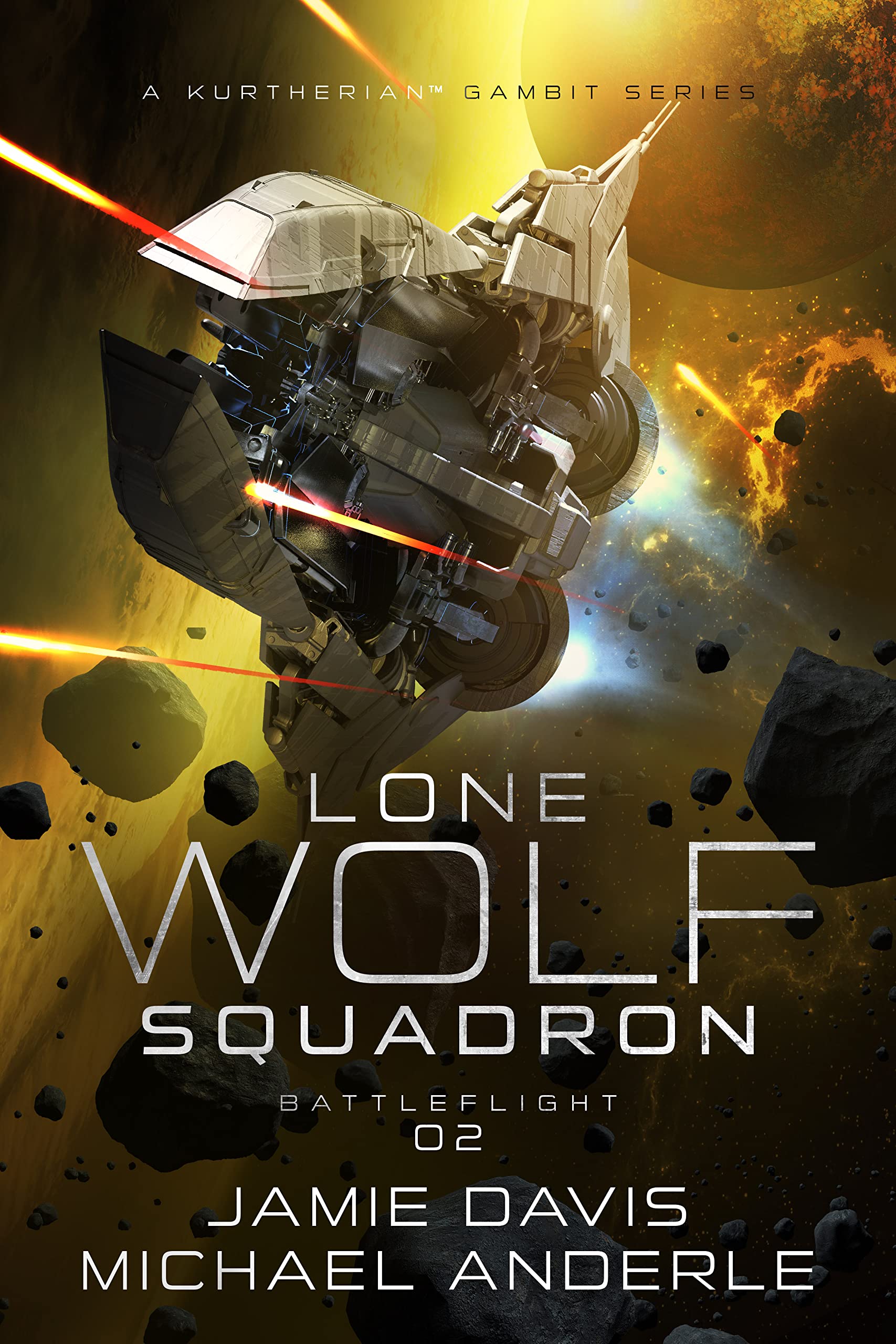 Lone Wolf Squadron book cover 2