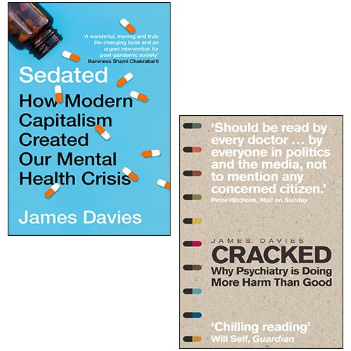 James Davies 2 Books Collection Set(Sedated, Cracked) by James Davies