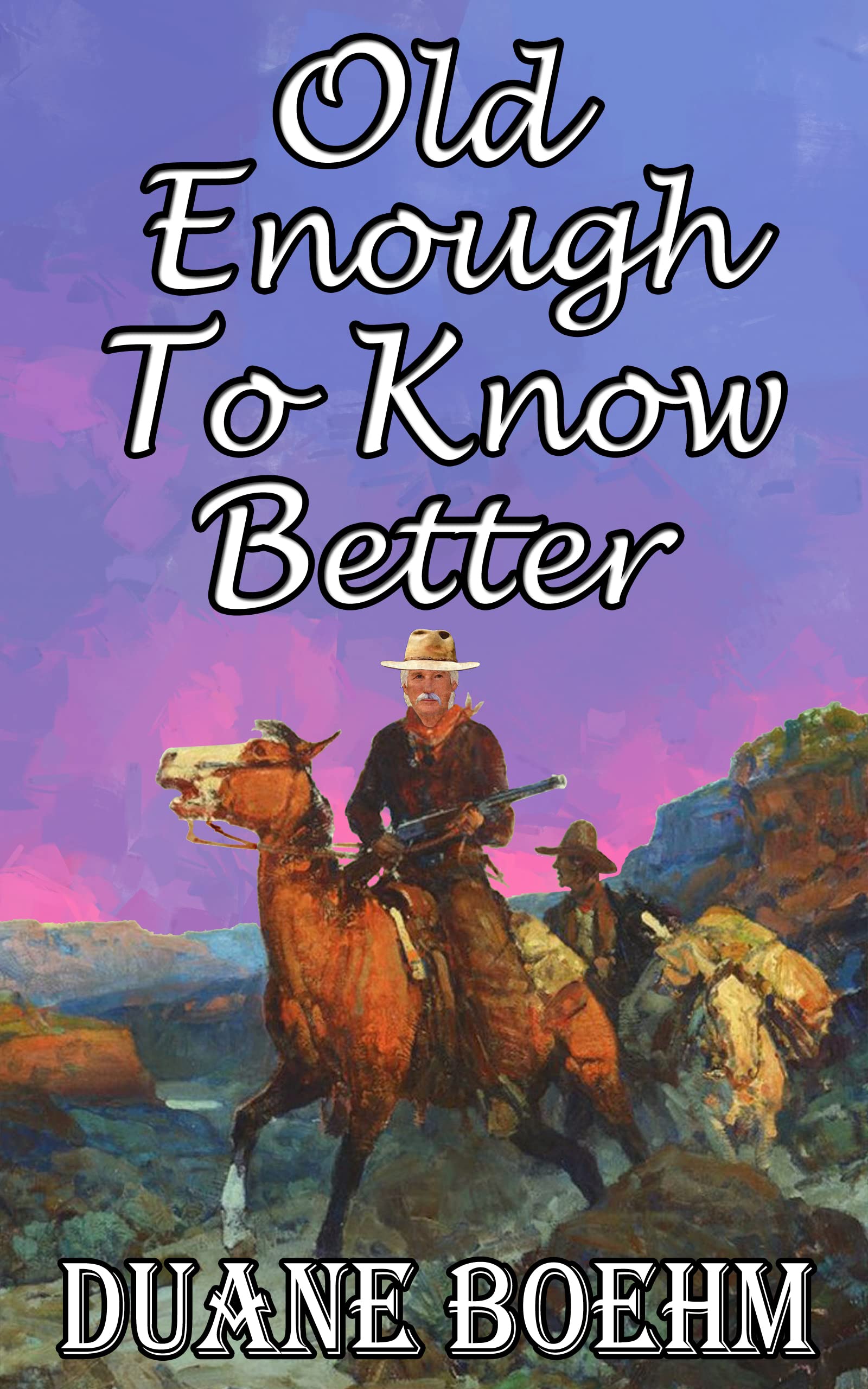 Never Too Old Westerns book cover 2
