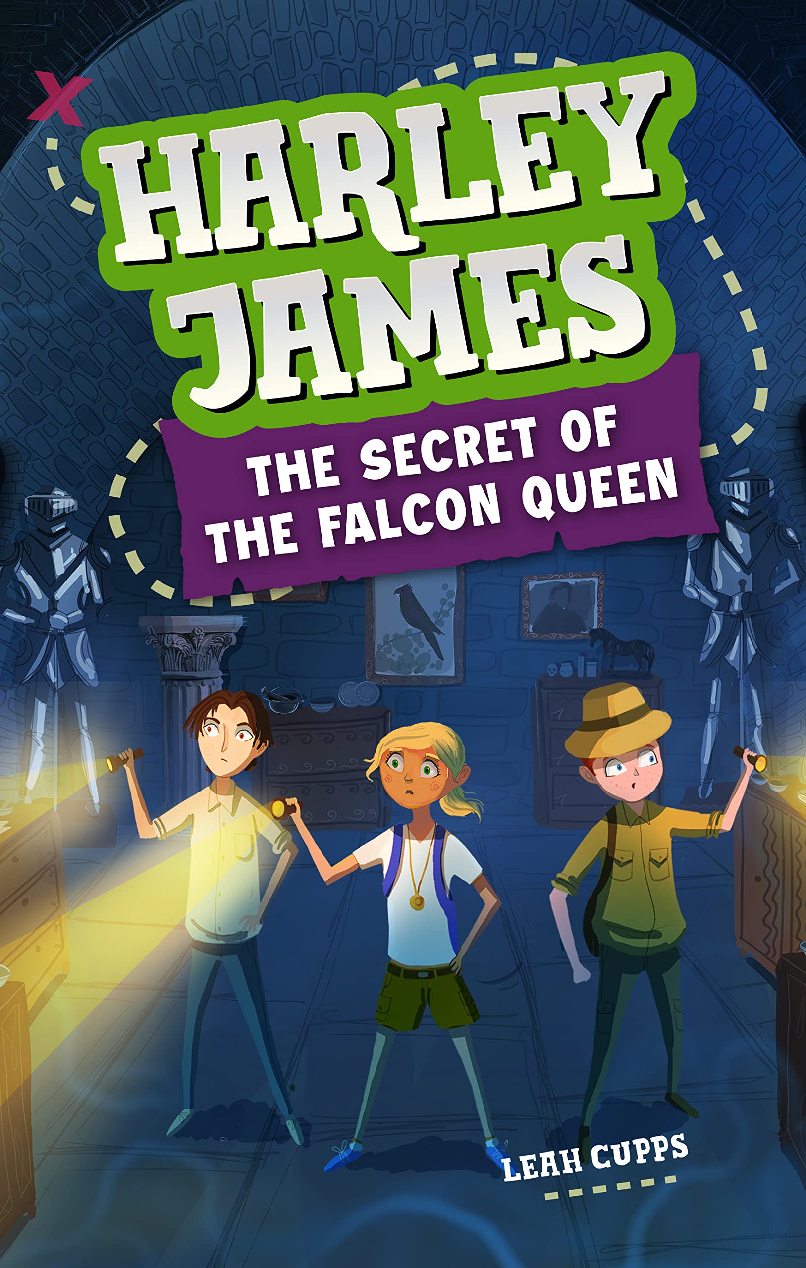 Harley James and the Secret of the Falcon Queen: A Mystery Adventure Book for Kids 9-12