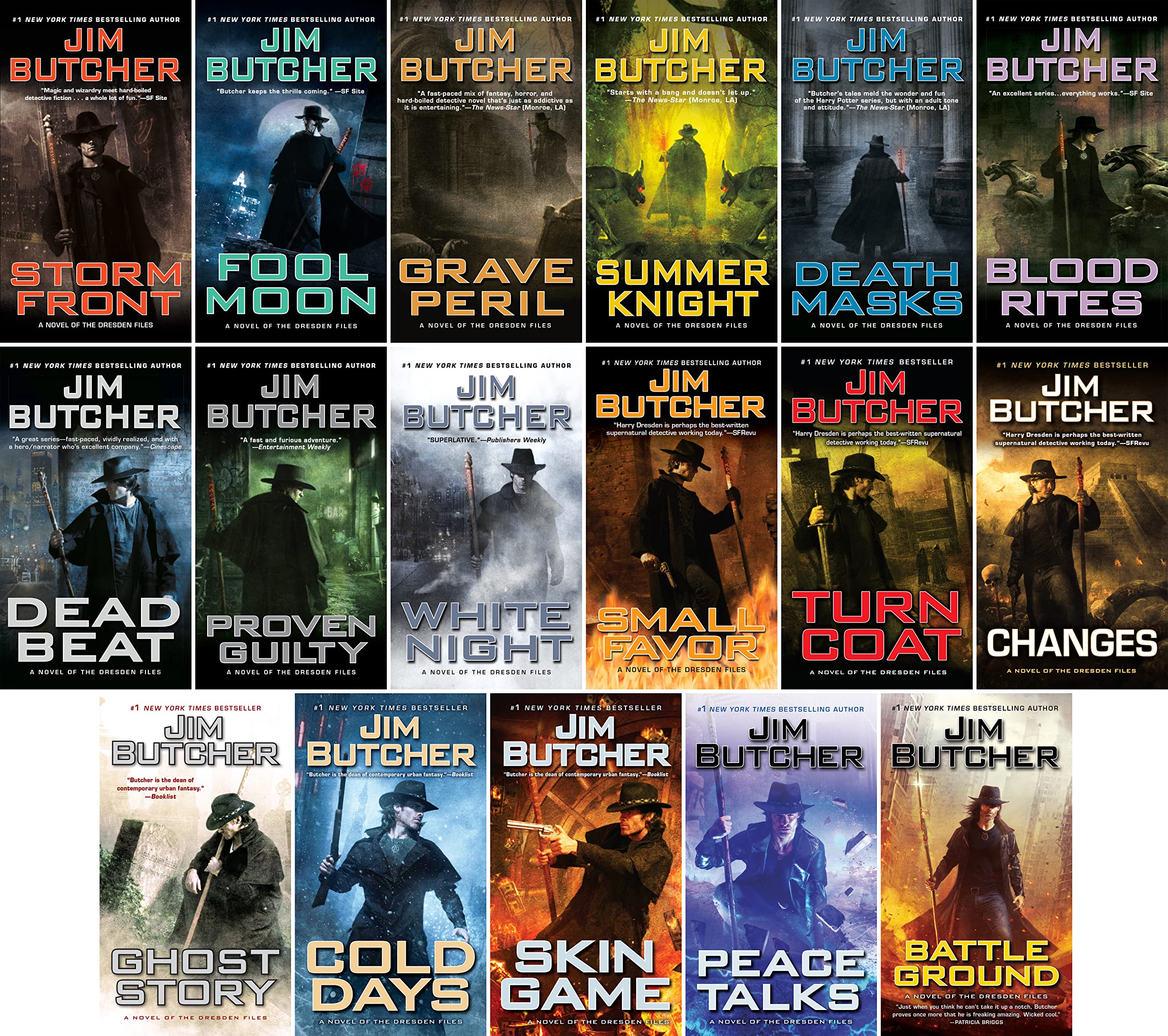 The Dresden Files Books 1-17 by Jim Butcher | Goodreads