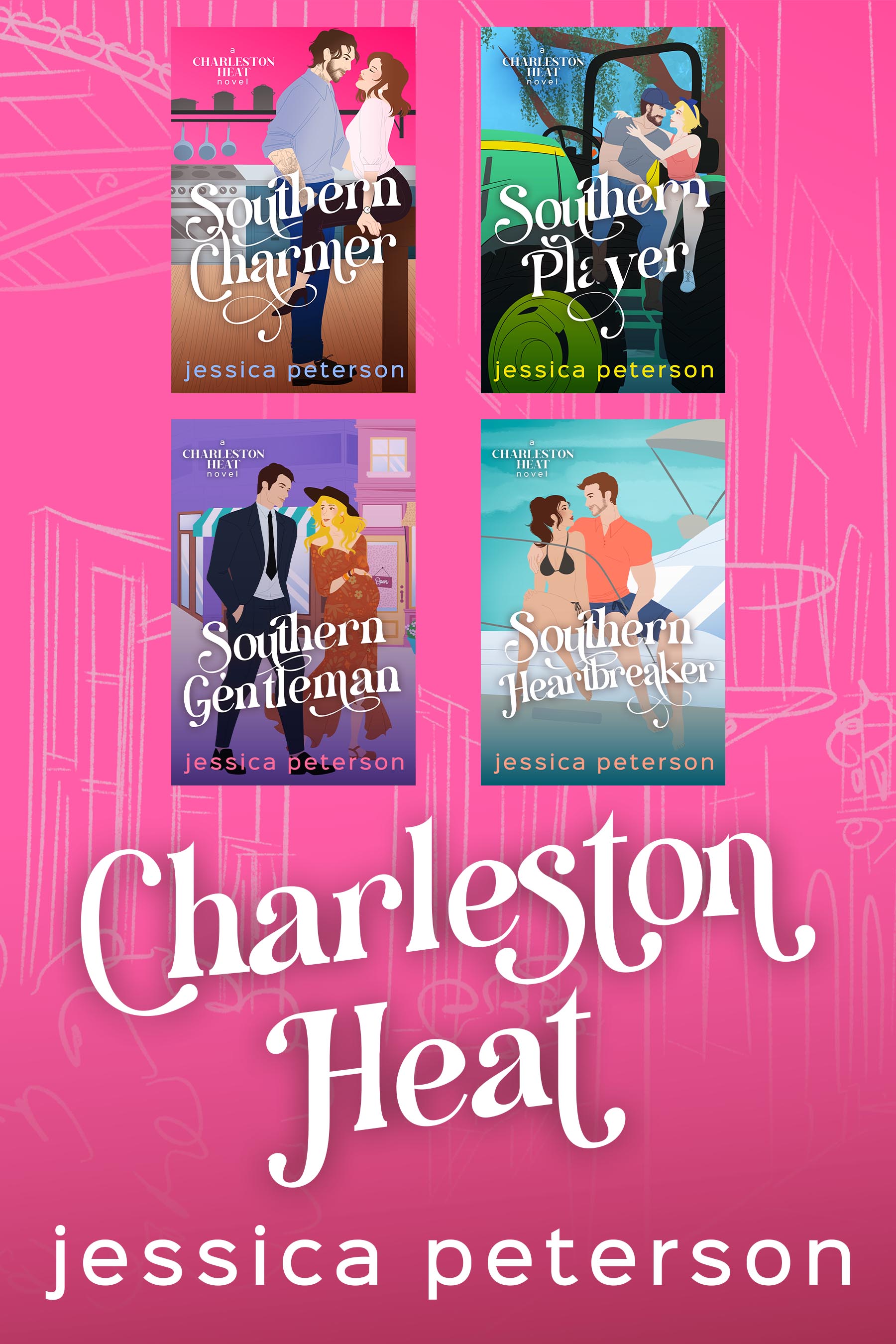 Charleston Heat Series book cover