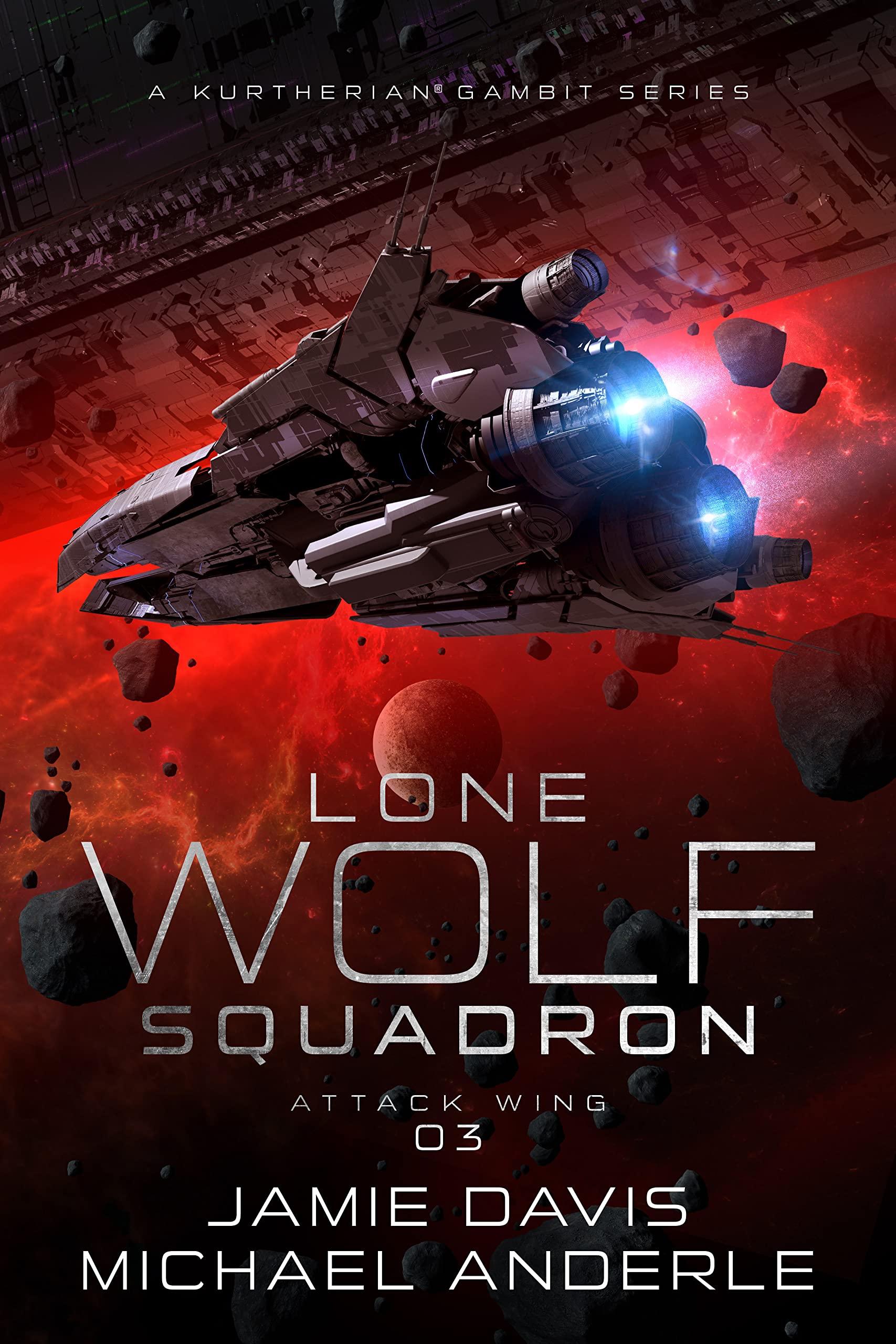 Lone Wolf Squadron book cover 3