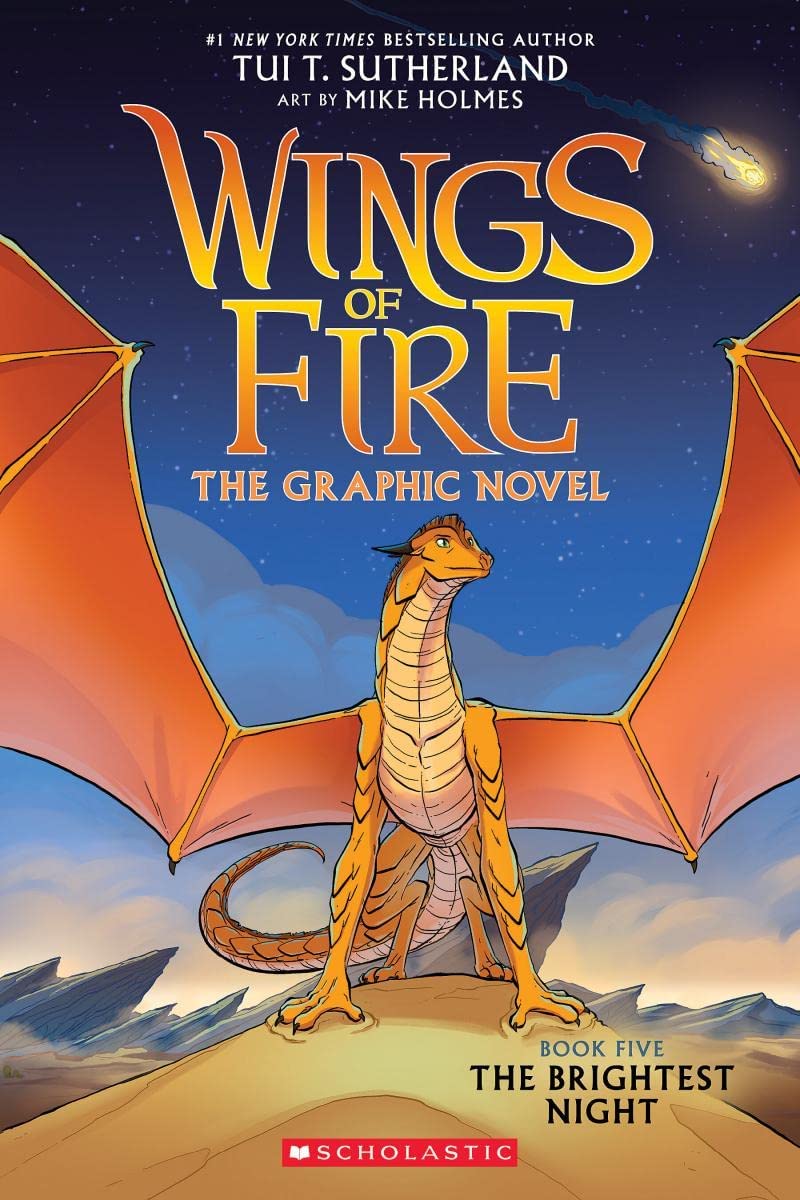 The Brightest Night (Wings of Fire Graphic Novel, #5)