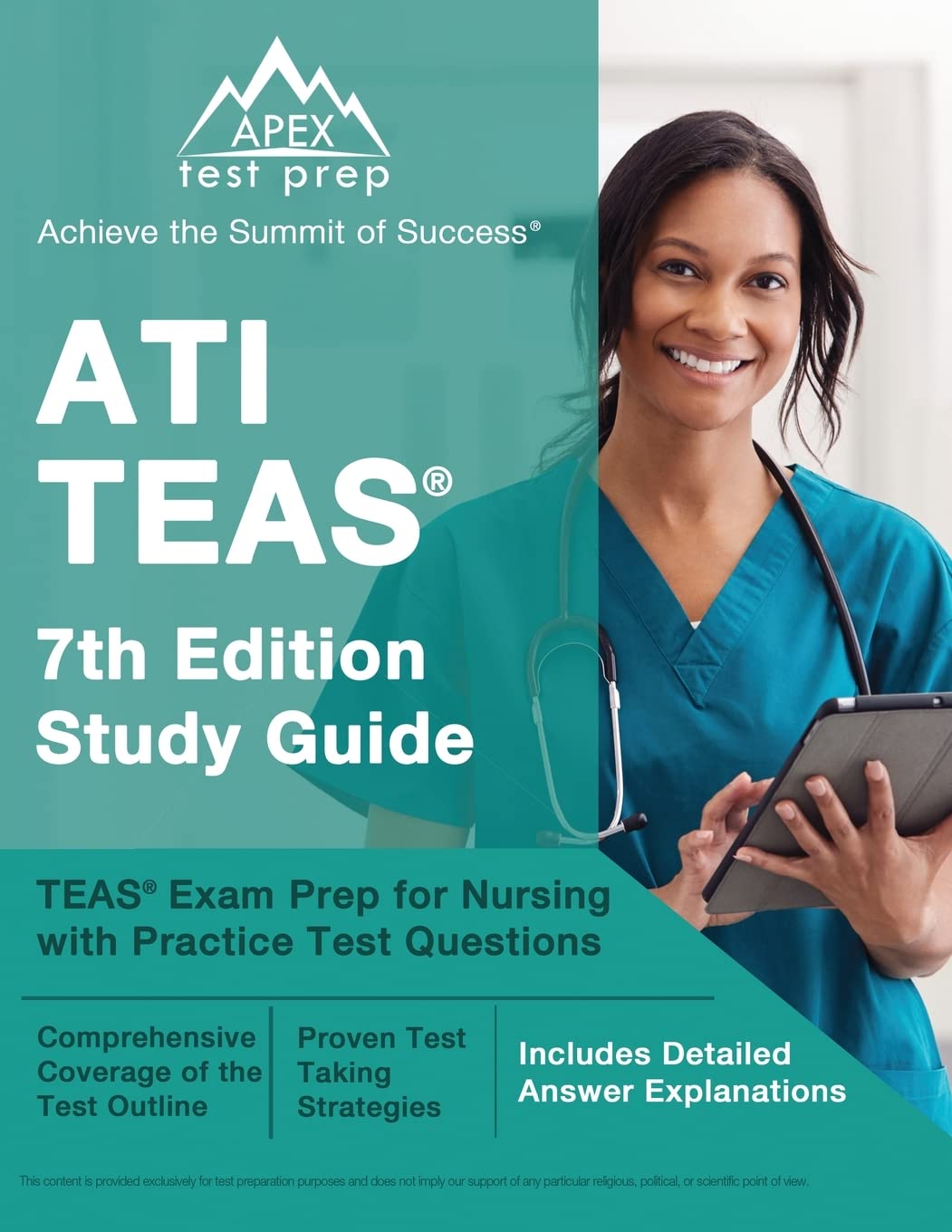 ATI TEAS 7th Edition Study Guide TEAS Exam Prep for Nursing with