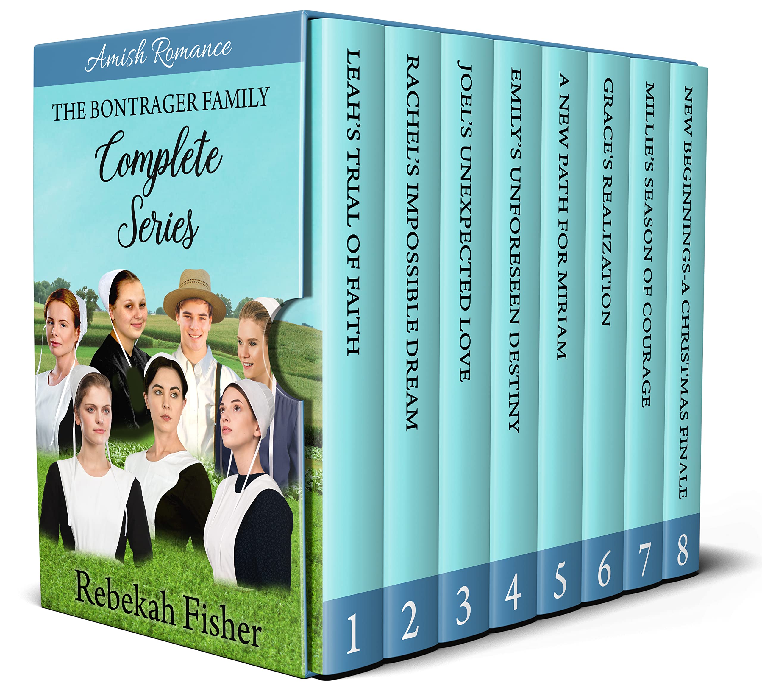 The Bontrager Family Complete Series: 8-Book Amish Romance Box Set