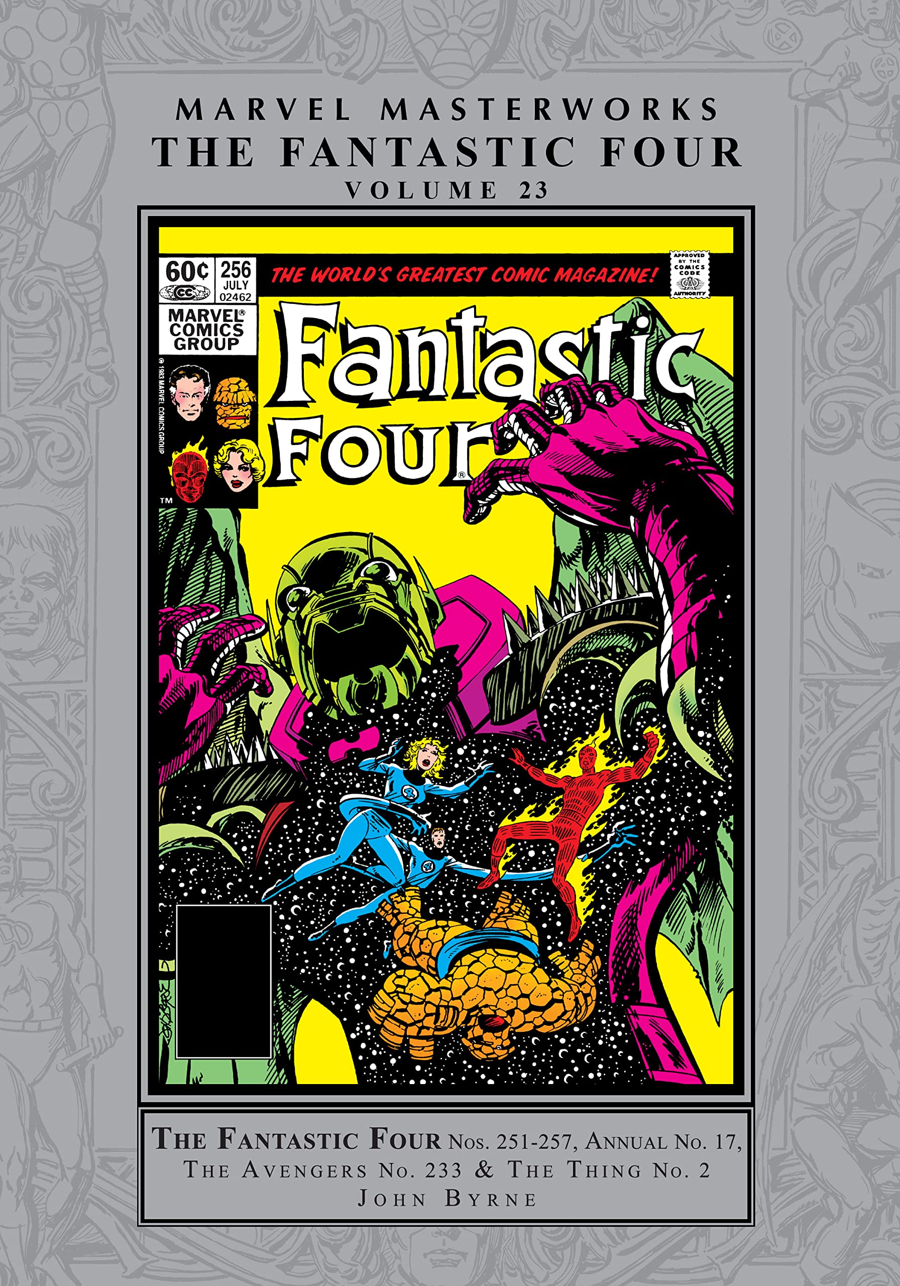 Marvel Masterworks book cover