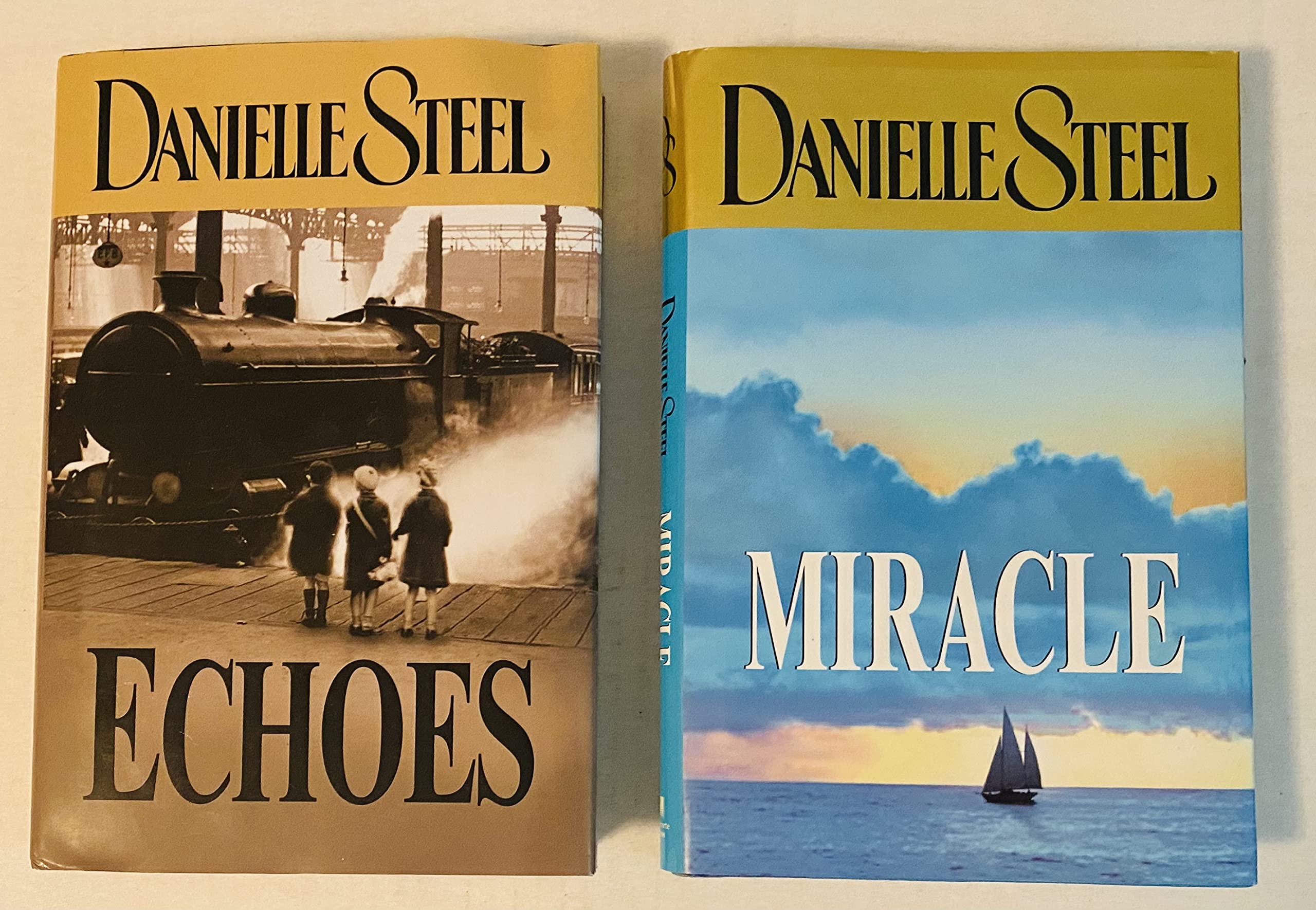 2 Danielle Steel Books! 1) Echoes 2) Miracle by Danielle Steel Goodreads
