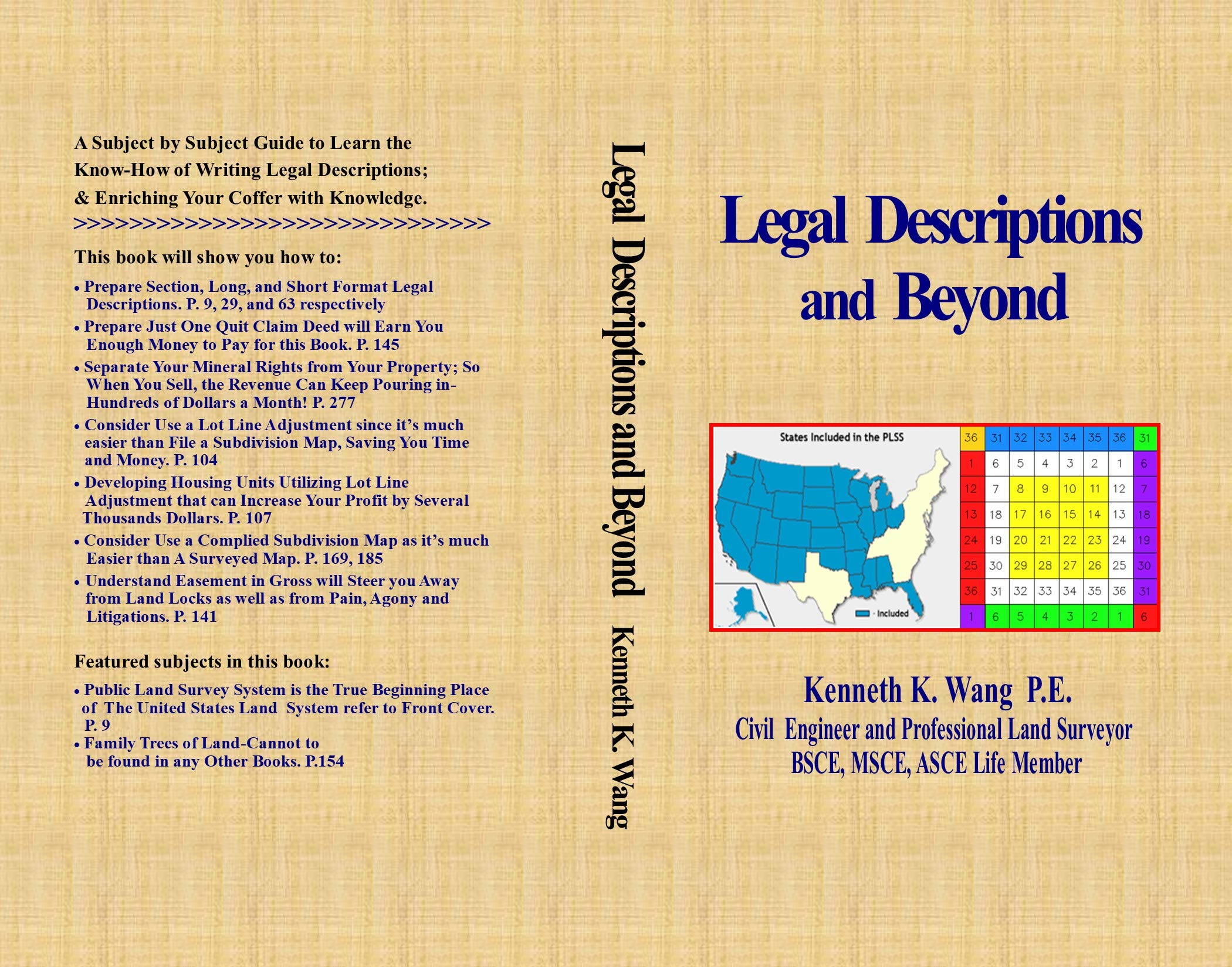 Legal Descriptions and Beyond A Legal Descriptions Book or A Money