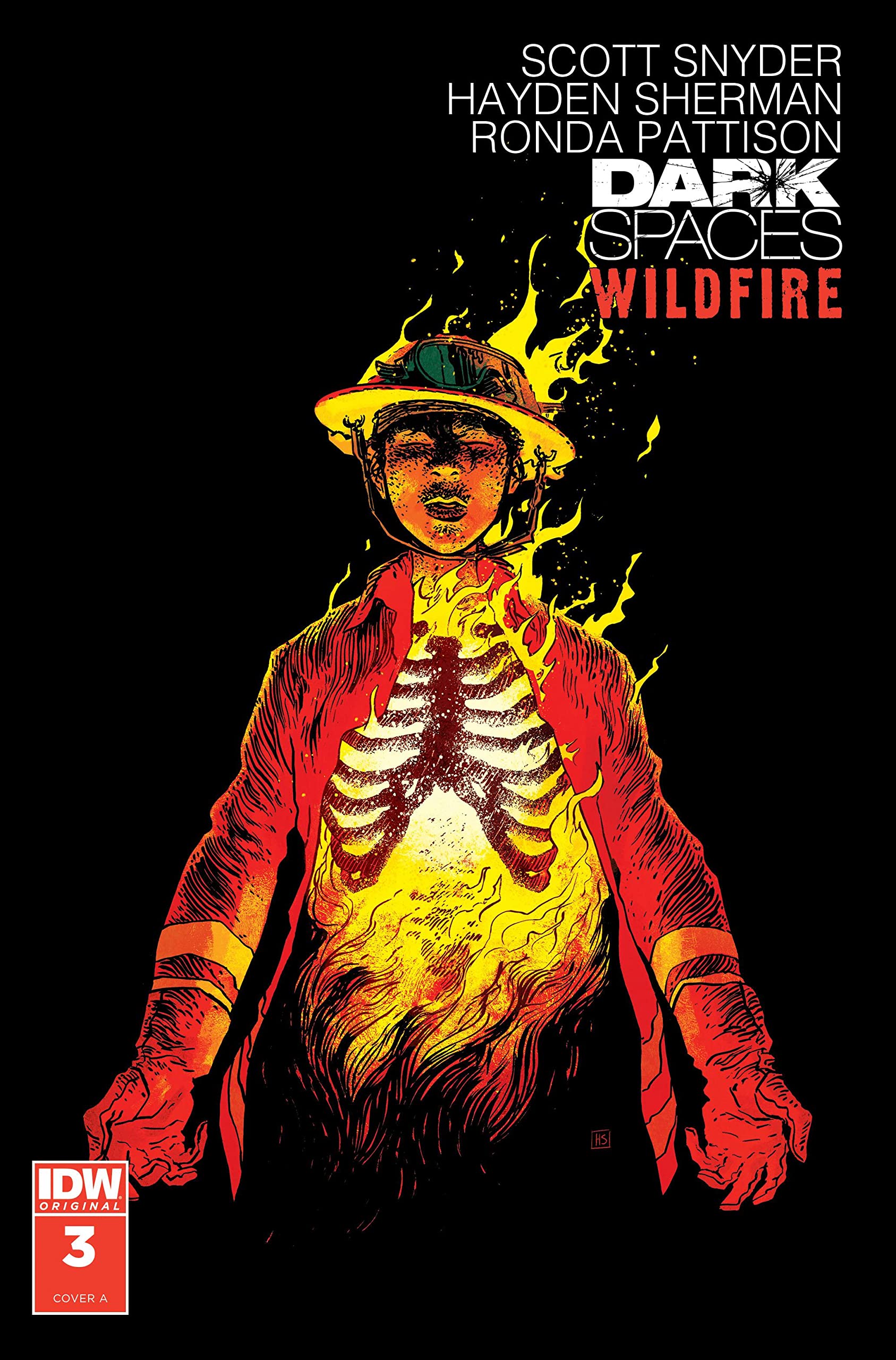 Dark Spaces: Wildfire book cover 2