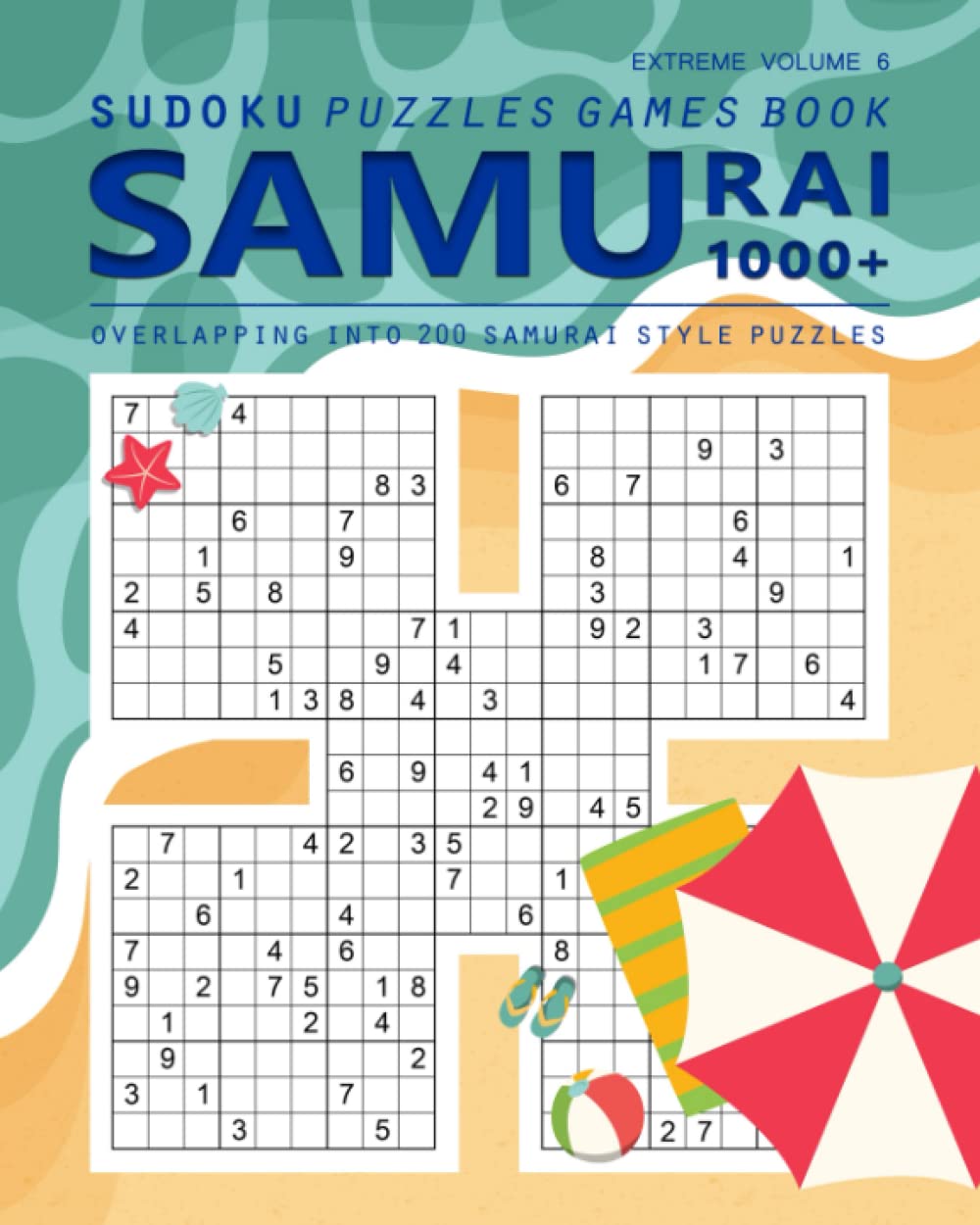 Samurai Sudoku Puzzle Levels Extreme Samurai Games Brain Health 1000