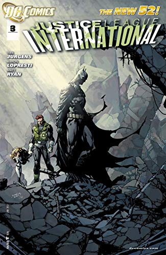 Justice League International #3 book cover