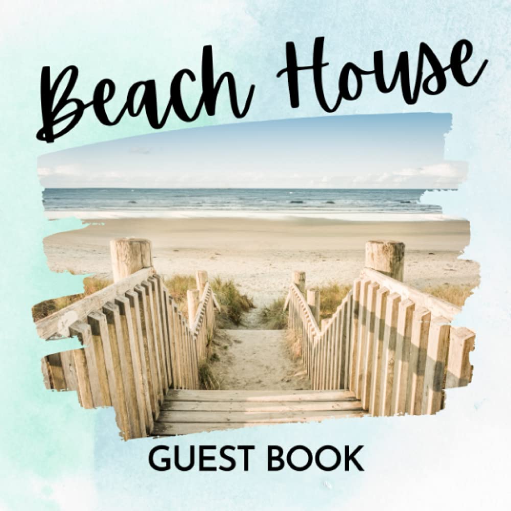 Beach House Guest Book 100 Guests Can Leave Their Memories