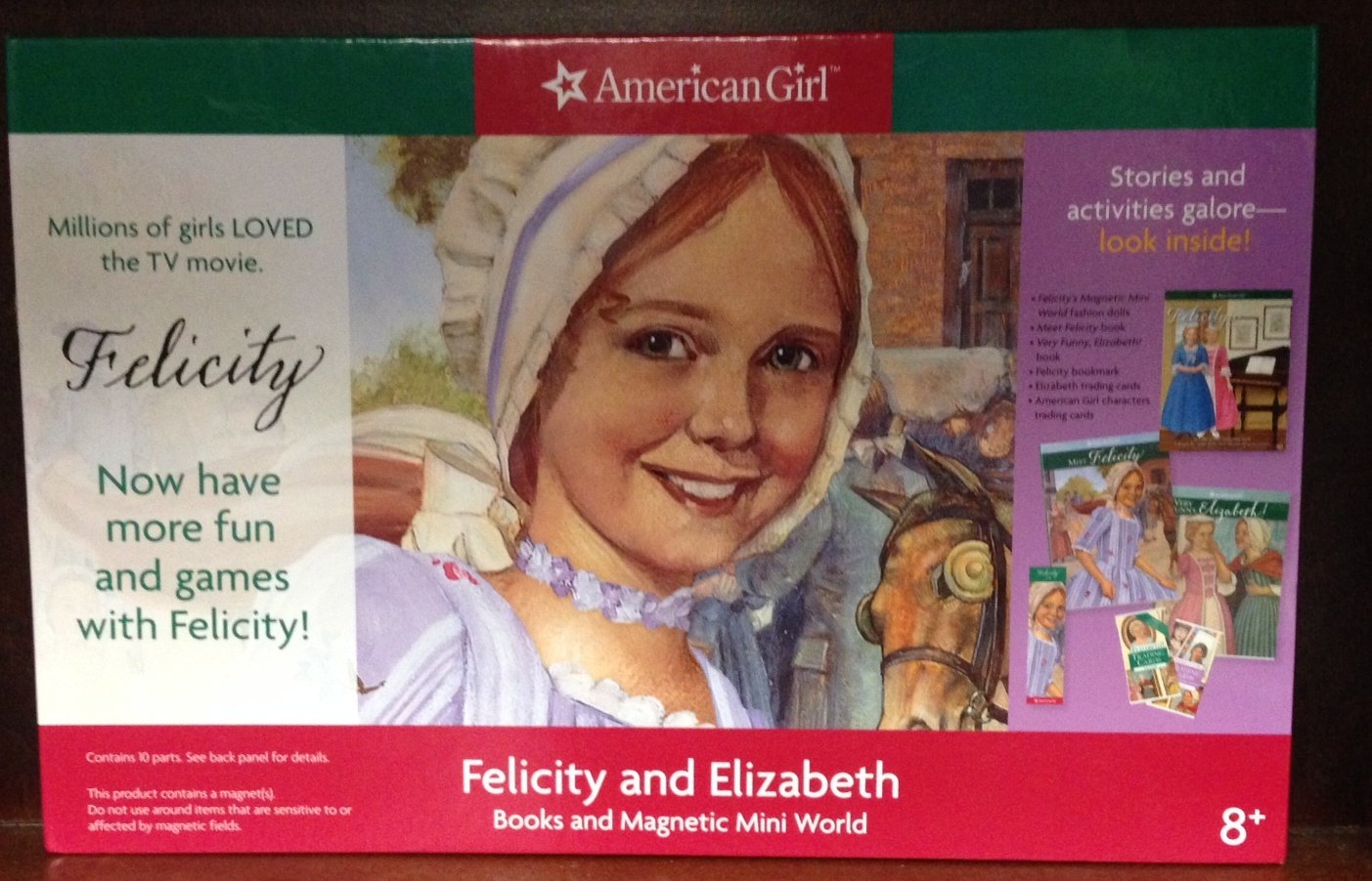 Felicity and Elizabeth Books and Mini World by Valerie Tripp