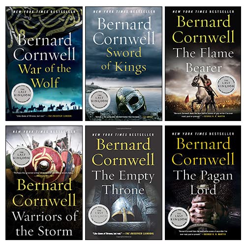 The Last Kingdom Warrior Chronicles Saxon Tales Series (712) Collection 6 Books Set By Bernard