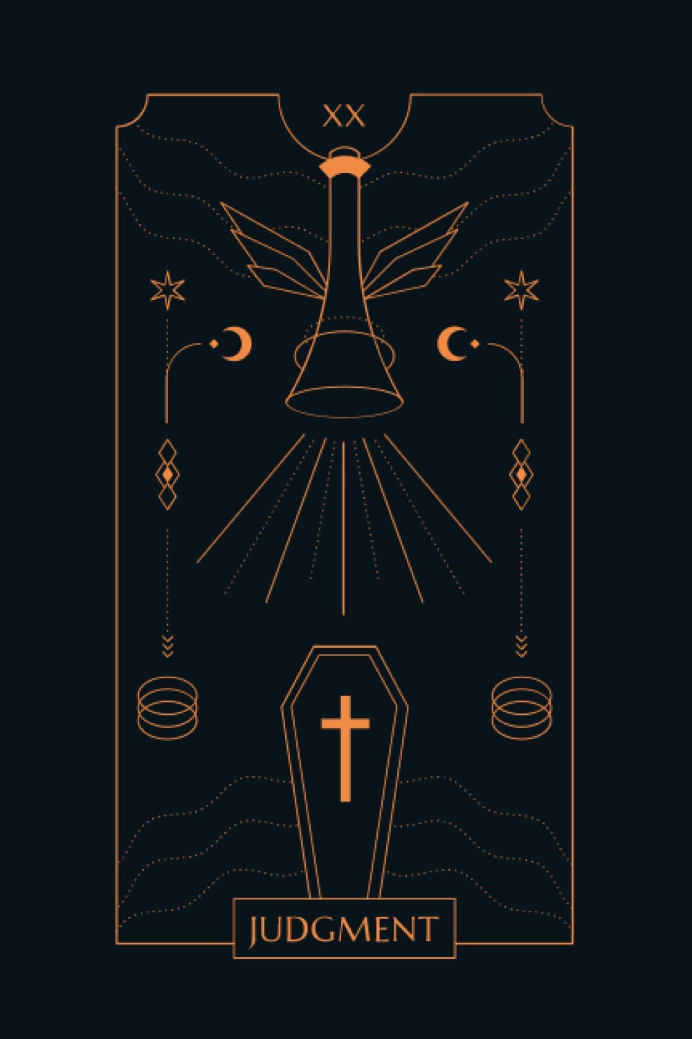 Judgment Tarot Card Notebook Tarot Journal, Diary and Composition Book