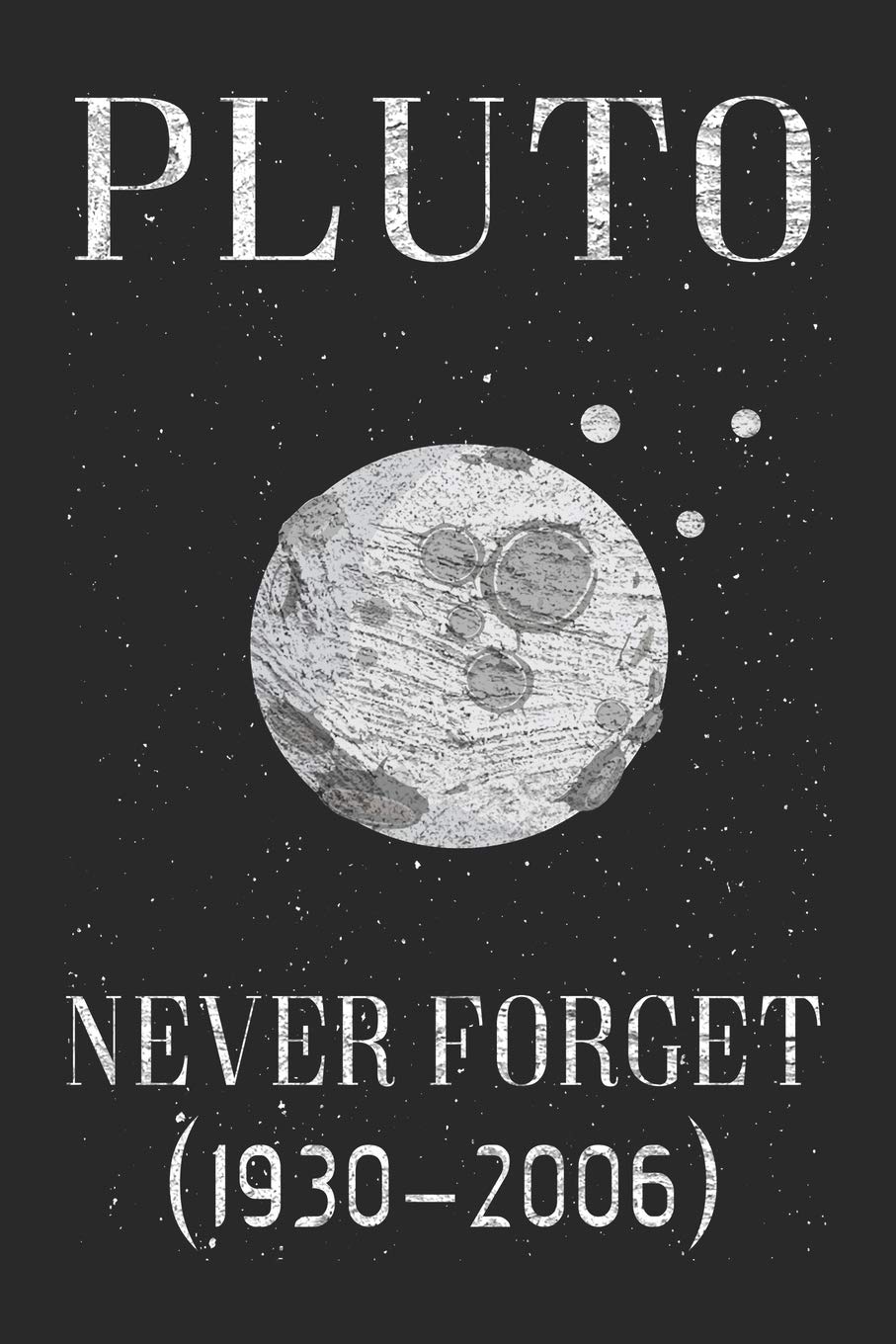 Pluto Never (19302006) Astronomy Notebook Blank Line Astro