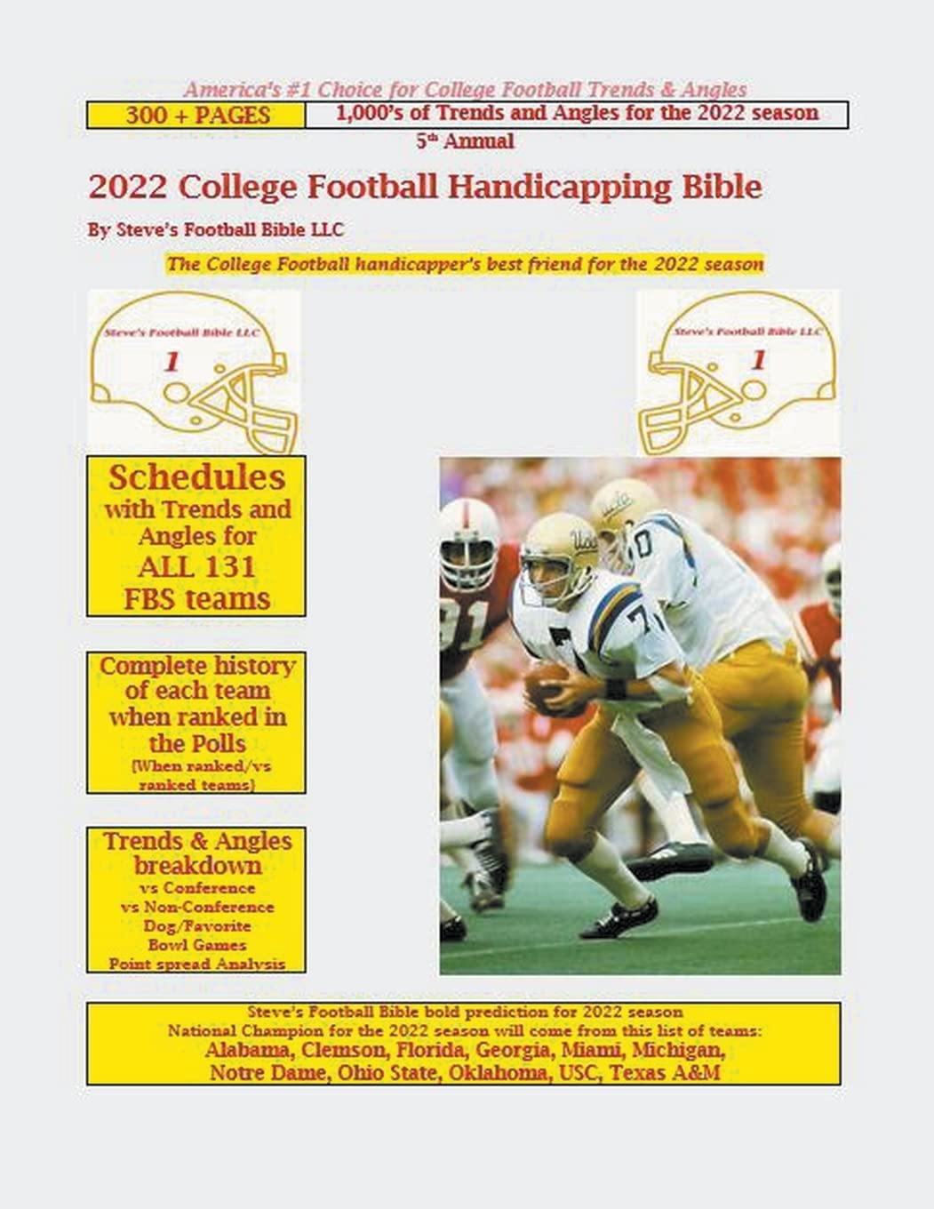 2022 College Football Handicapping Bible by Steve Fulton Goodreads