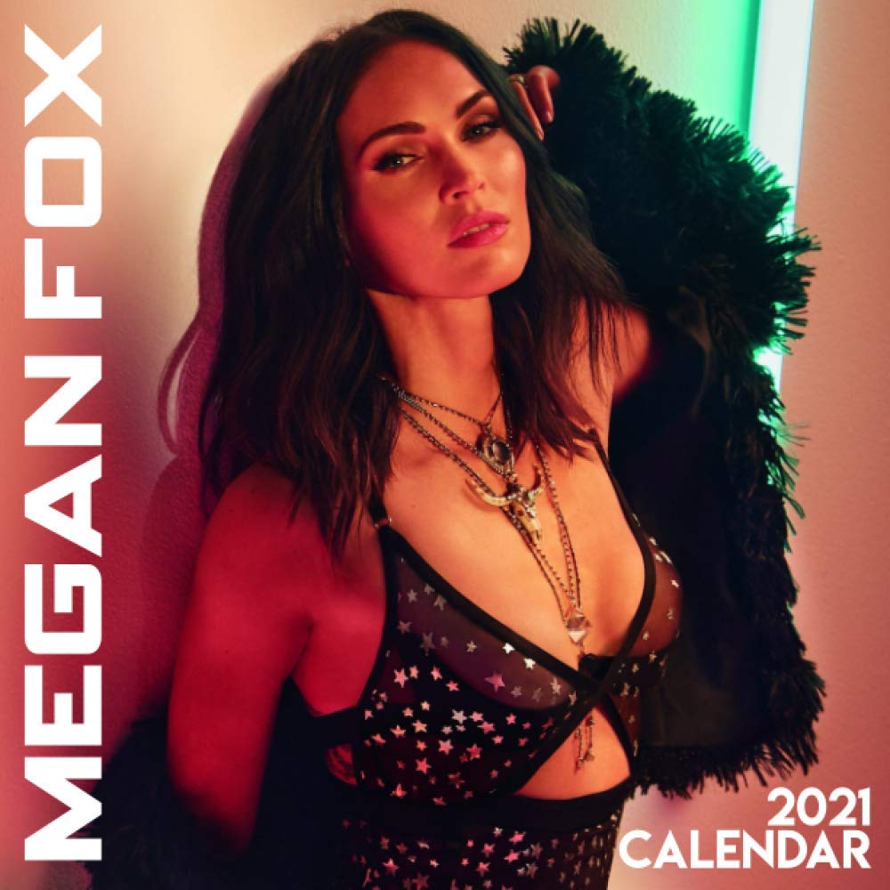 Megan Fox 2021 Calendar 12Month 2021 Calendar with Beautiful Megan