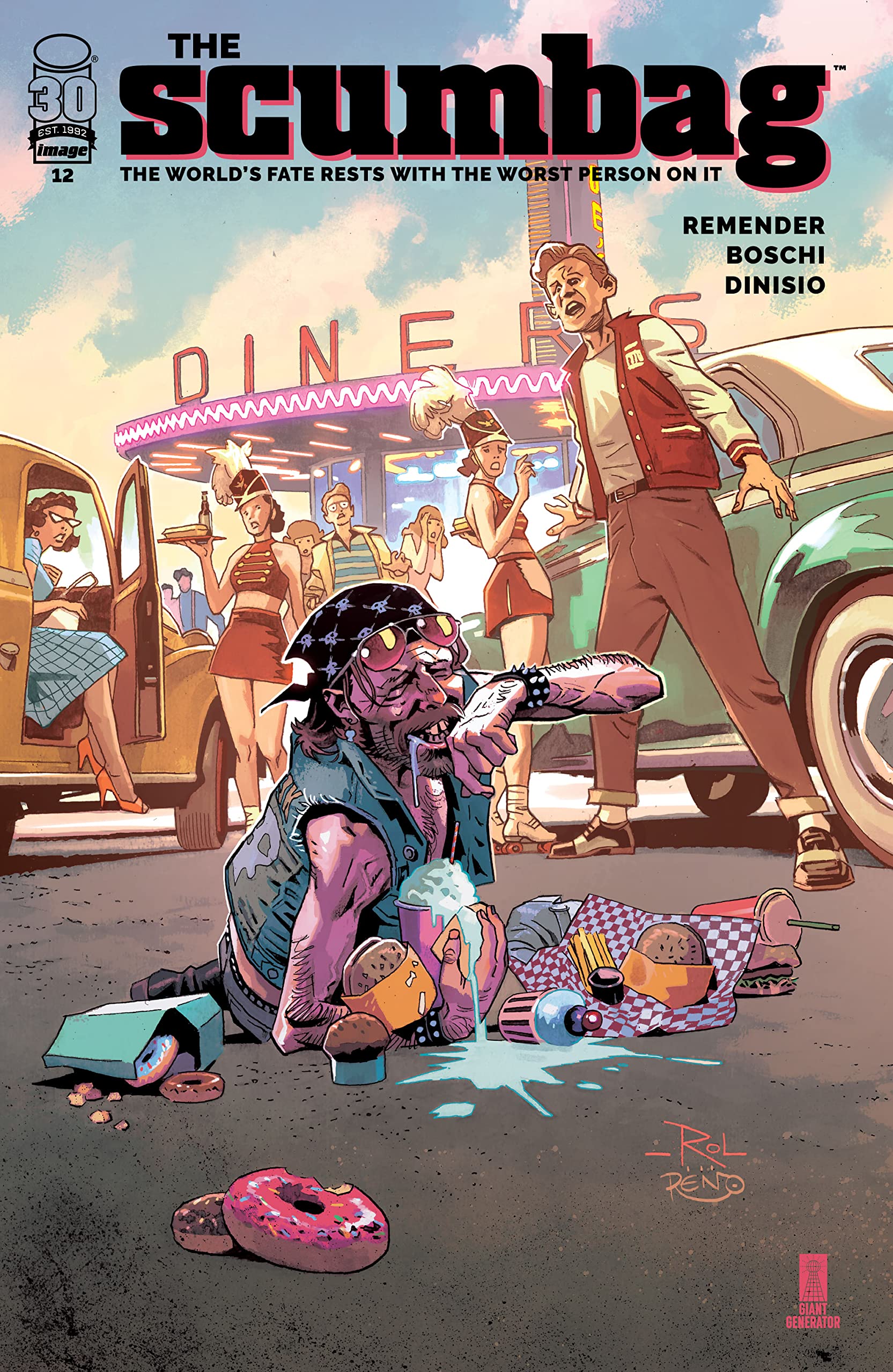 The Scumbag #12 book cover