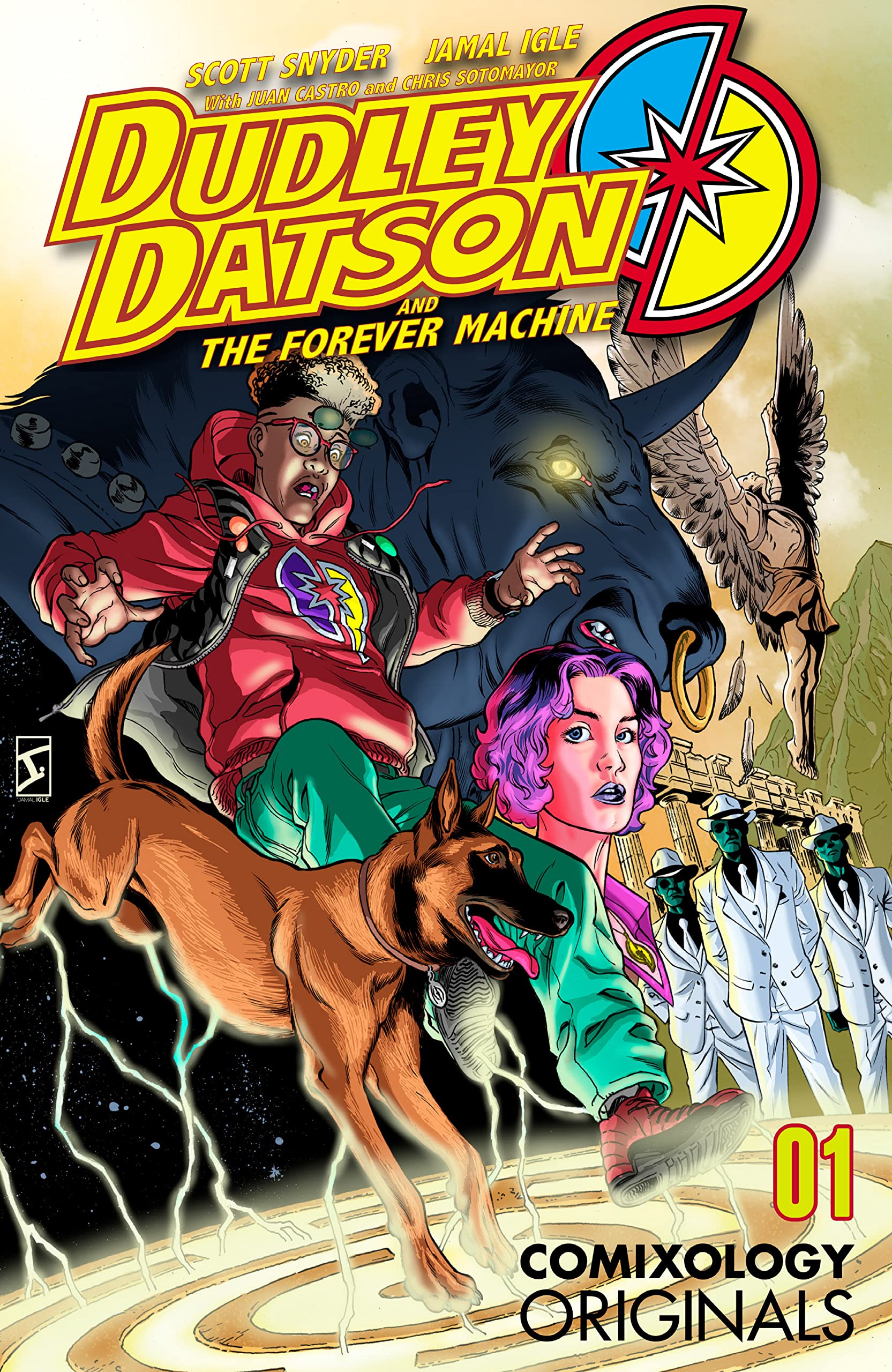Dudley Datson and the Forever Machine (Comixology Originals) #1 book cover