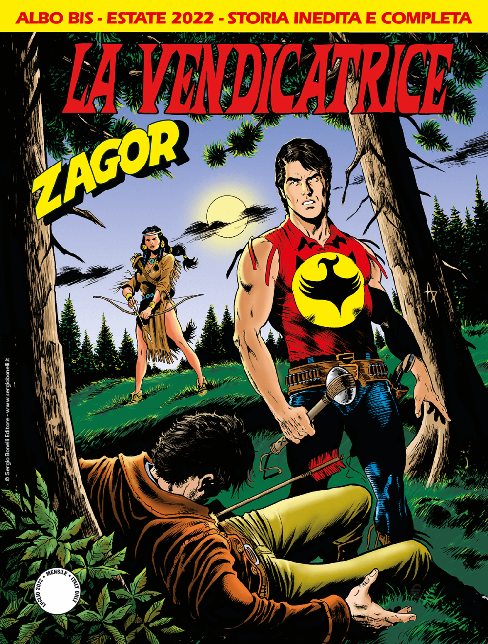 Zagor n. 684 bis. La vendicatrice book cover