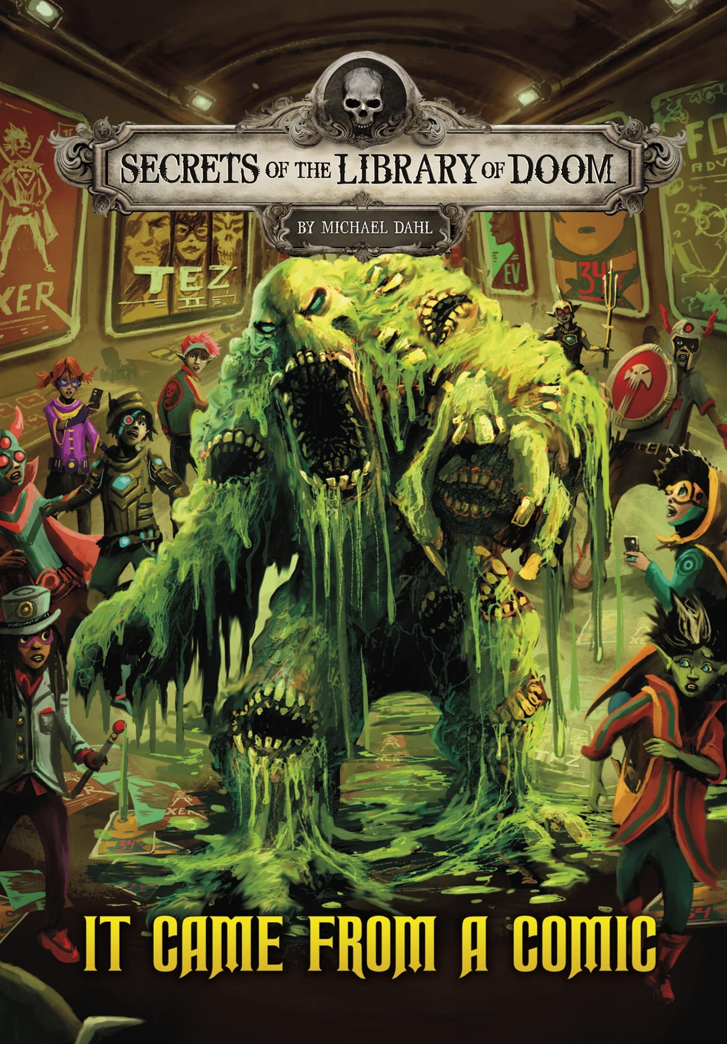 It Came from a Comic (Secrets of the Library of Doom) by Michael Dahl