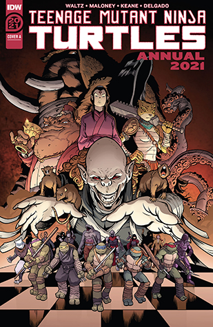 Teenage Mutant Ninja Turtles Annual 2021 book cover