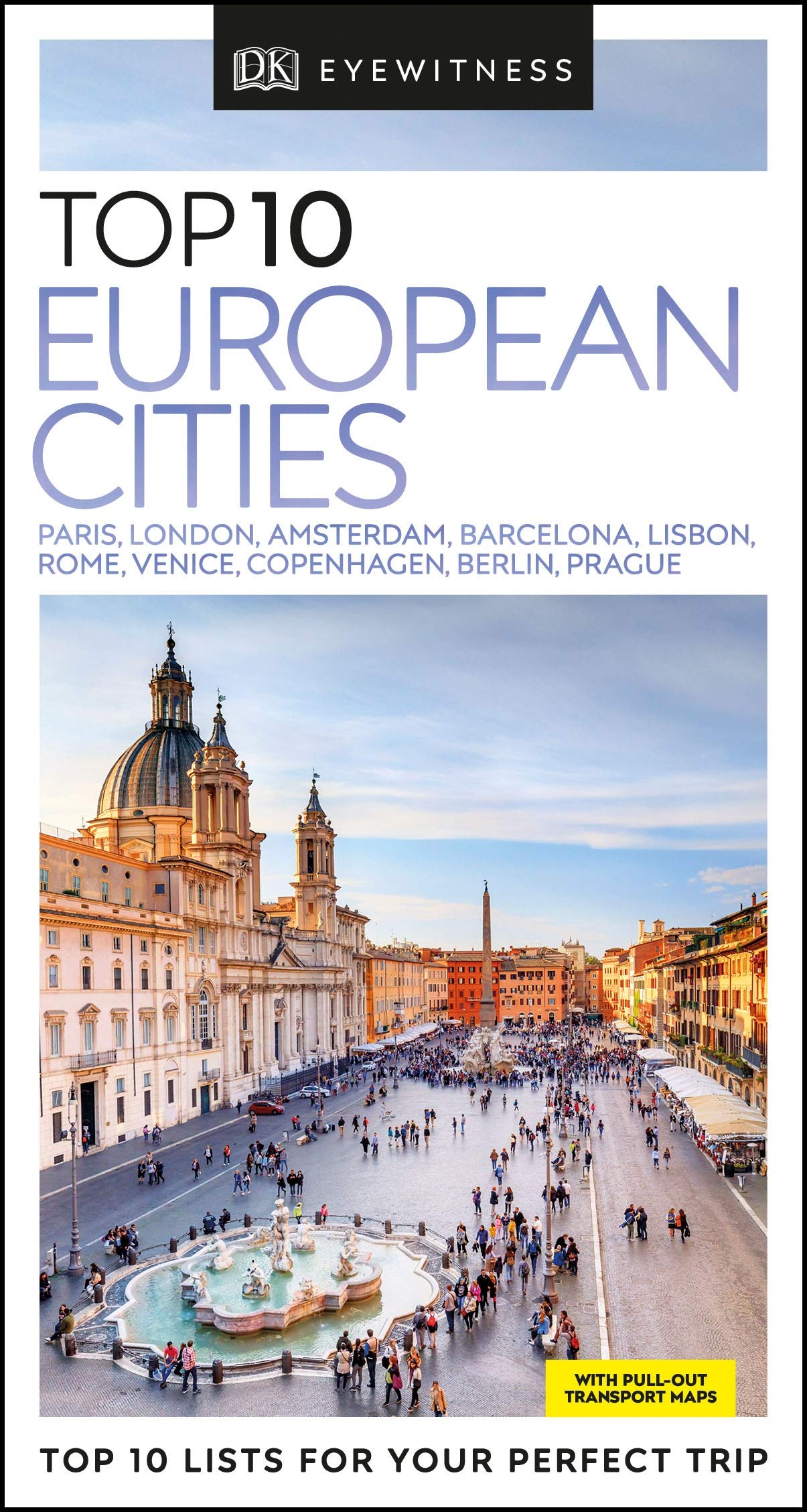 Top 10 European Cities book cover