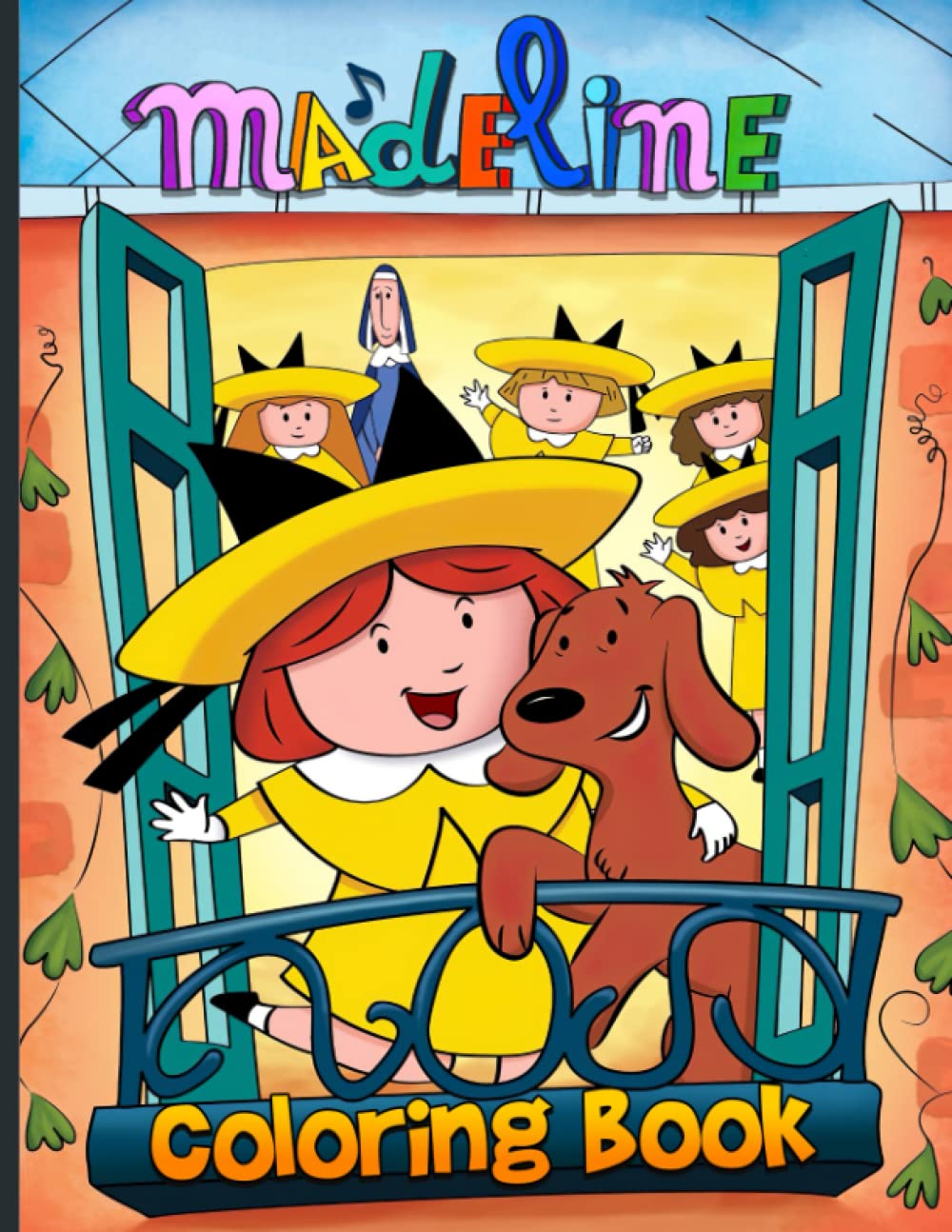 Madeline Coloring Book A Unique Amazing Onthego Books For Adult And