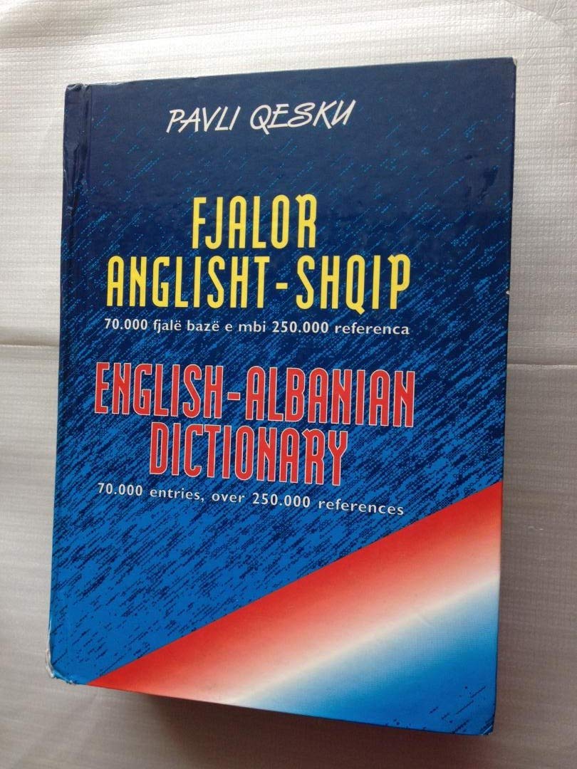 Fjalor AnglishtShqip / EnglishAlbanian Dictionary by Pavli Qesku